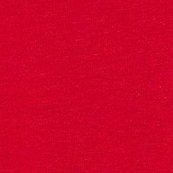 Plus Size Cotton Mid-Rise Lace Trim Boyshort Panty, JESTER RED, swatch