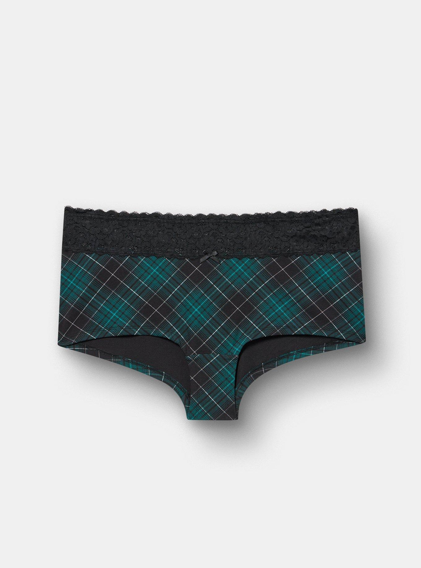 Cotton Mid-Rise Thong Panty