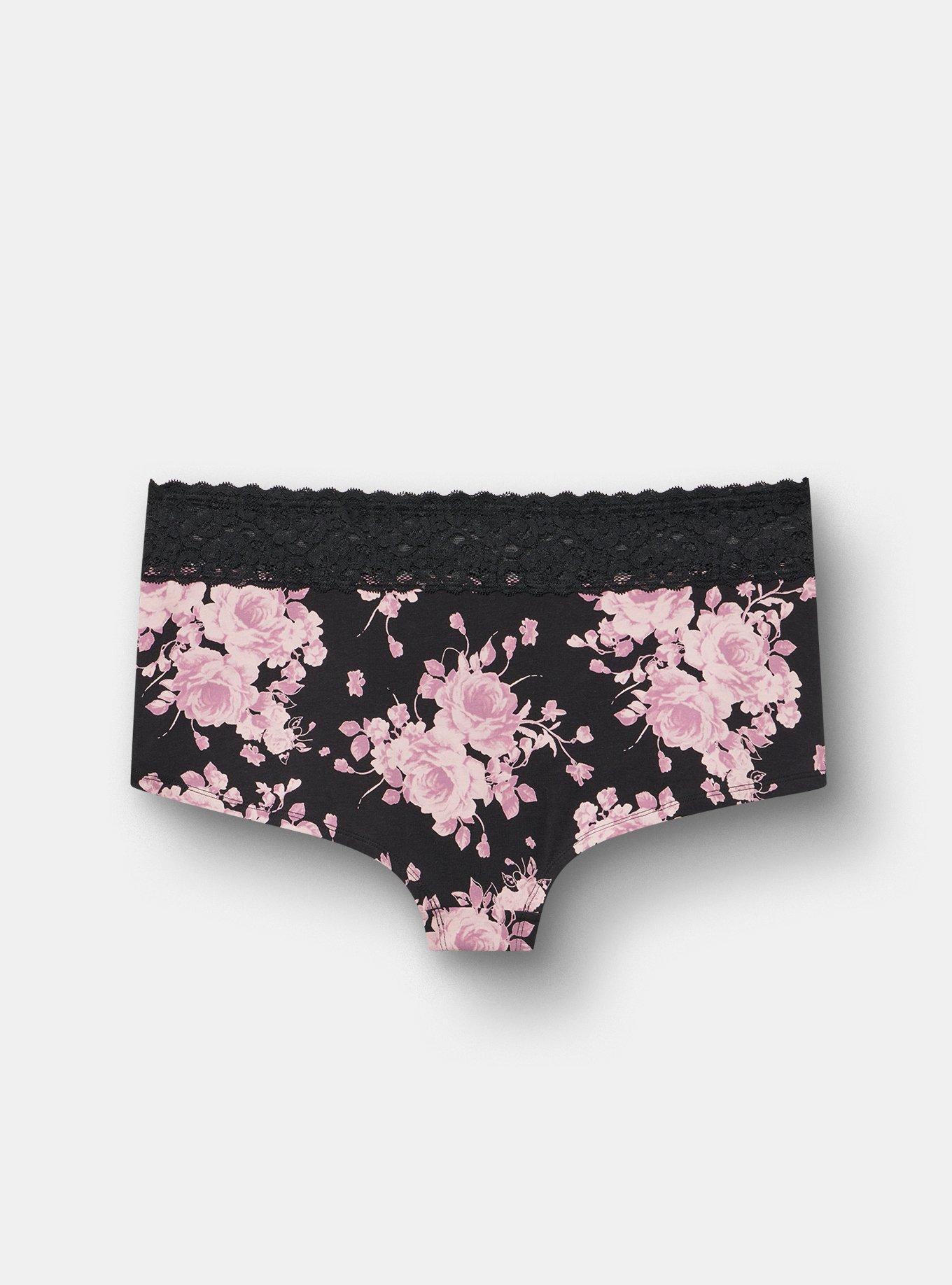 Cotton Mid-Rise Boyshort Panty