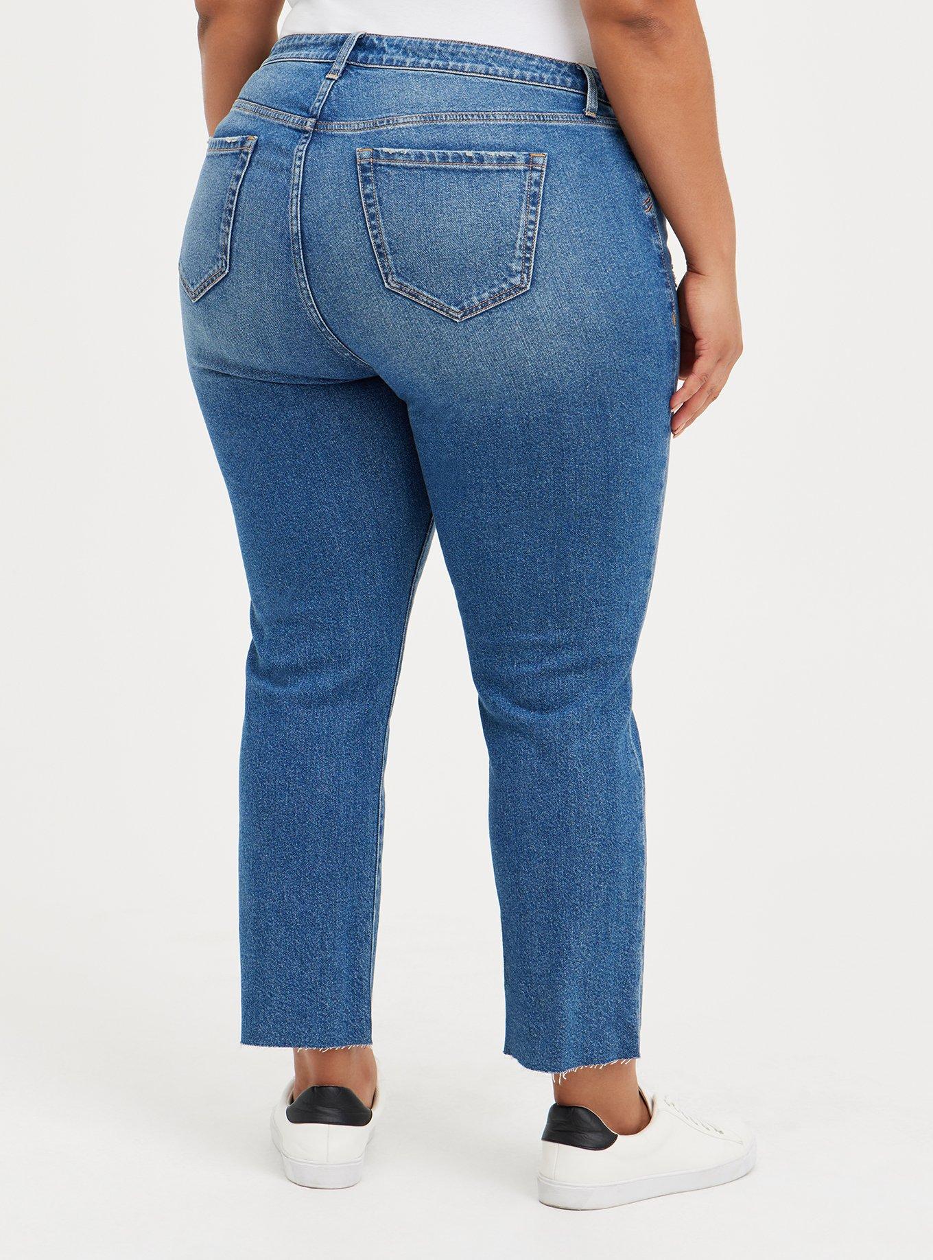 Torrid straight leg jeans sales
