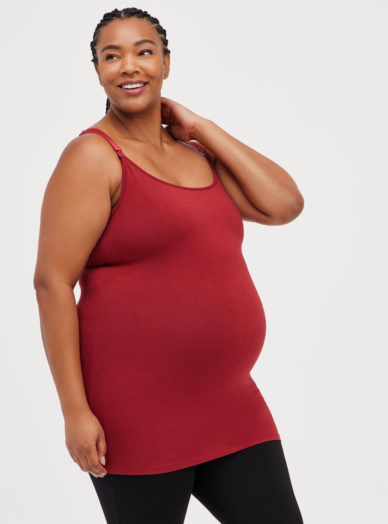 Plus Size - Maternity Foxy Nursing Scoop Neck Cami - Torrid