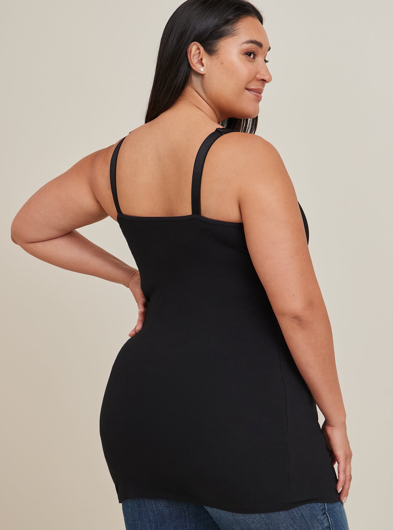Plus Size - Maternity Foxy Nursing Scoop Neck Cami - Torrid