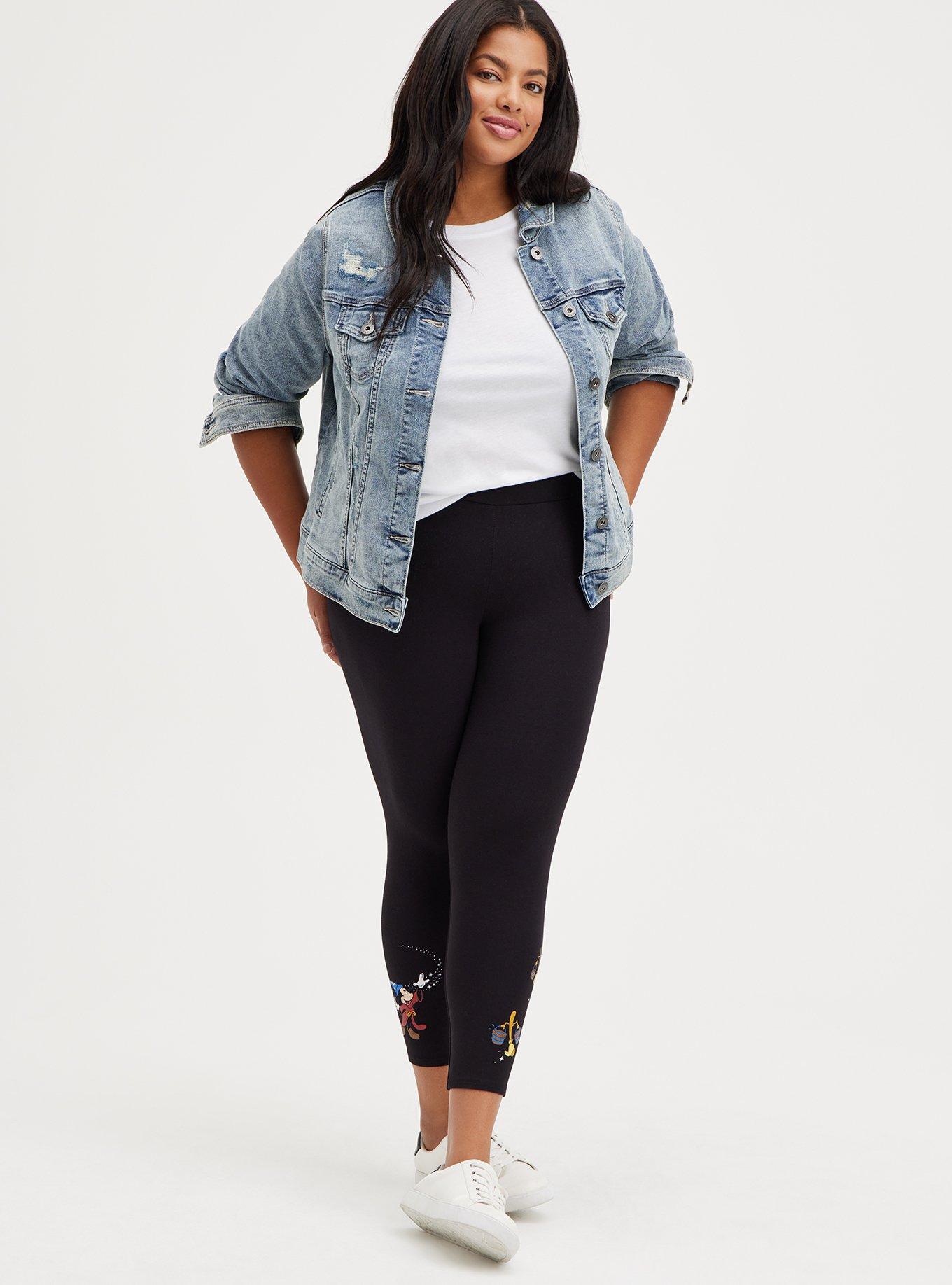 Plus Size - Disney Mickey Mouse Grey Legging - Torrid