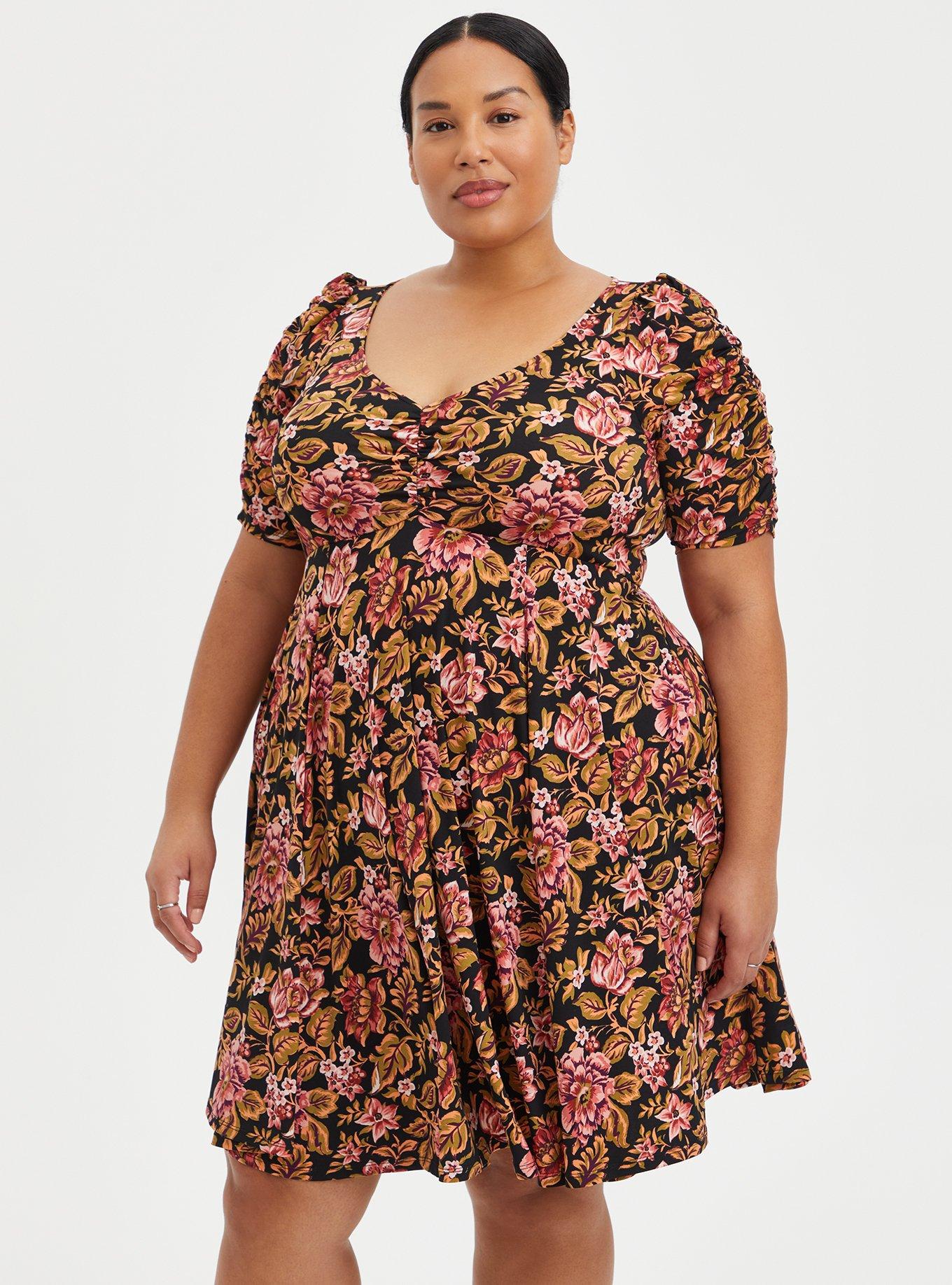 Torrid butterfly outlet dress