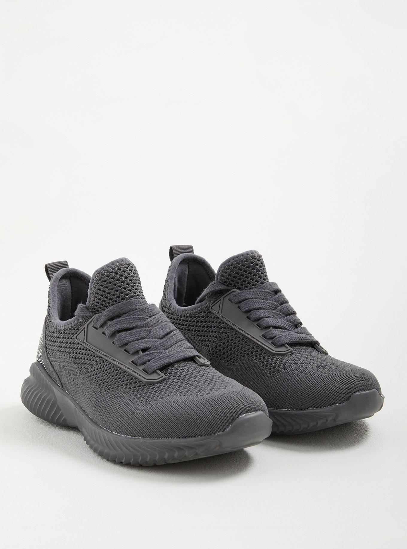 Plus Size Knit Active Sneaker (WW), GREY, alternate