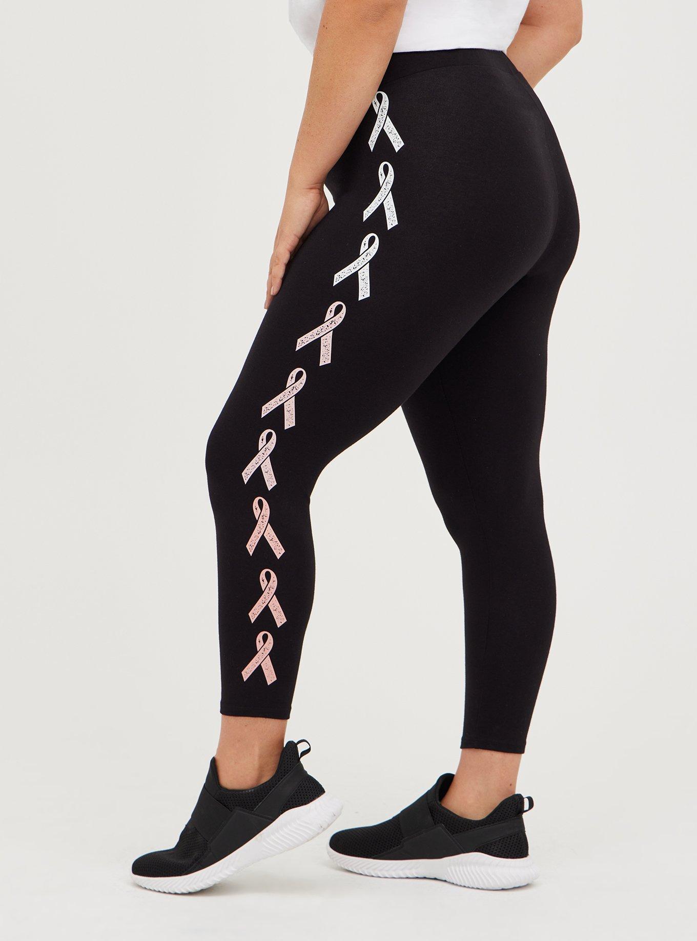 Breast cancer leggings clearance walmart