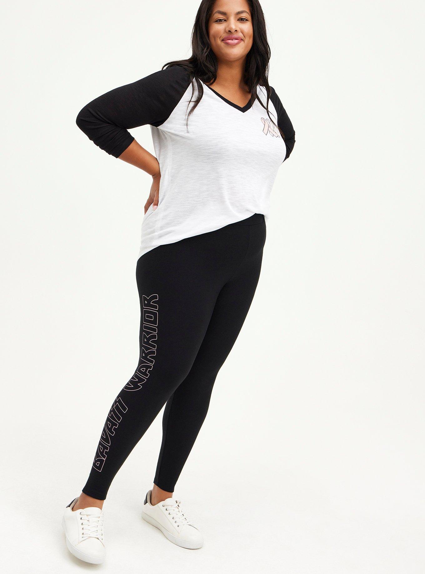 Plus Size - Full Length Comfort Waist Fleece Lined Legging - Torrid