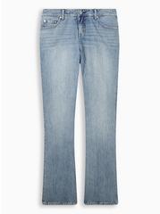 Plus Size Perfect Slim Boot Classic Denim Mid-Rise Jean, STRAIGHT UP, hi-res