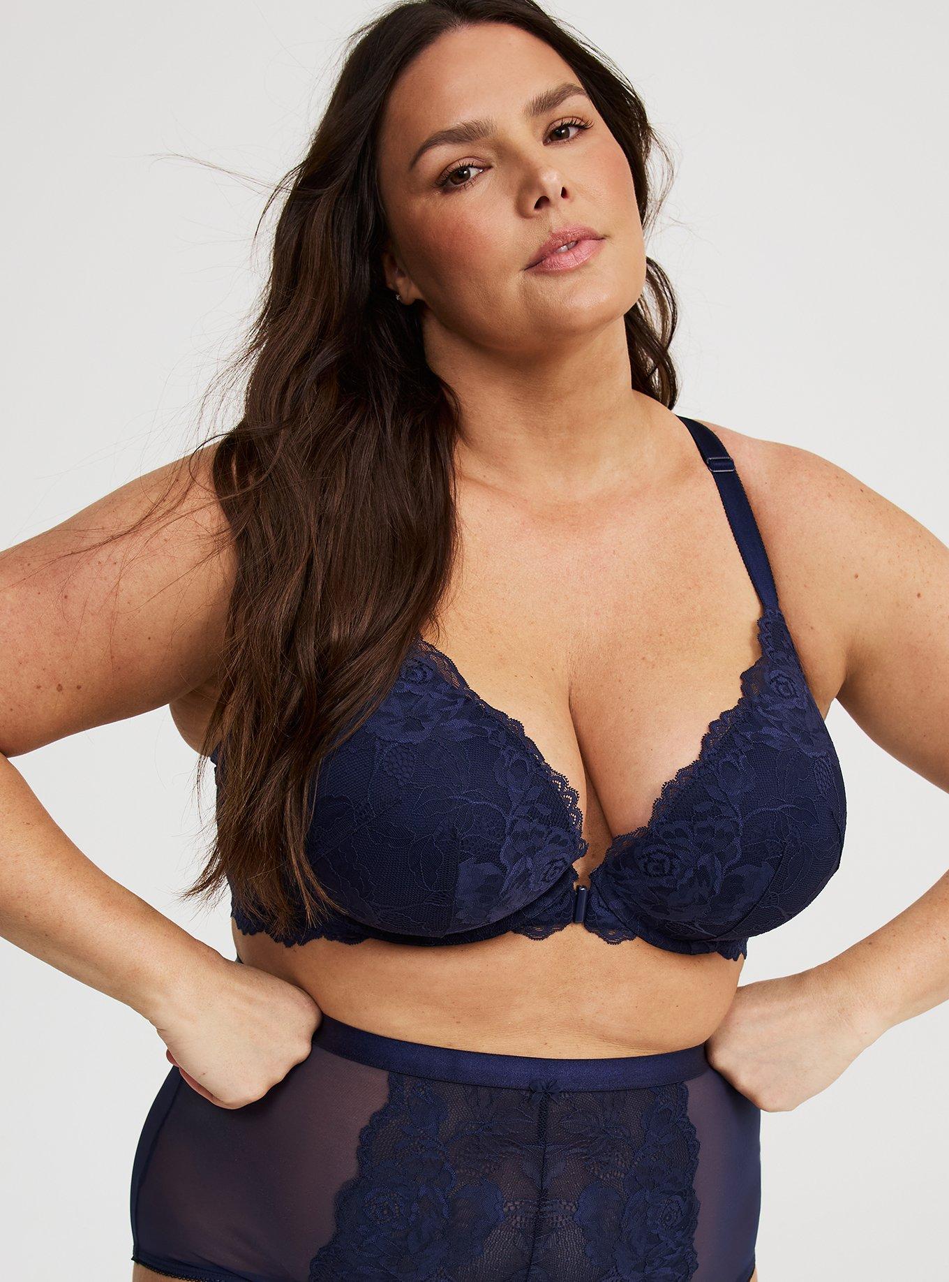 High-Rise Floral Lace Brief Panty