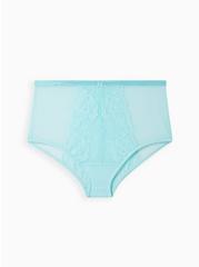 Floral Lace High-Rise Brief Panty, ISLAND PARADISE, hi-res