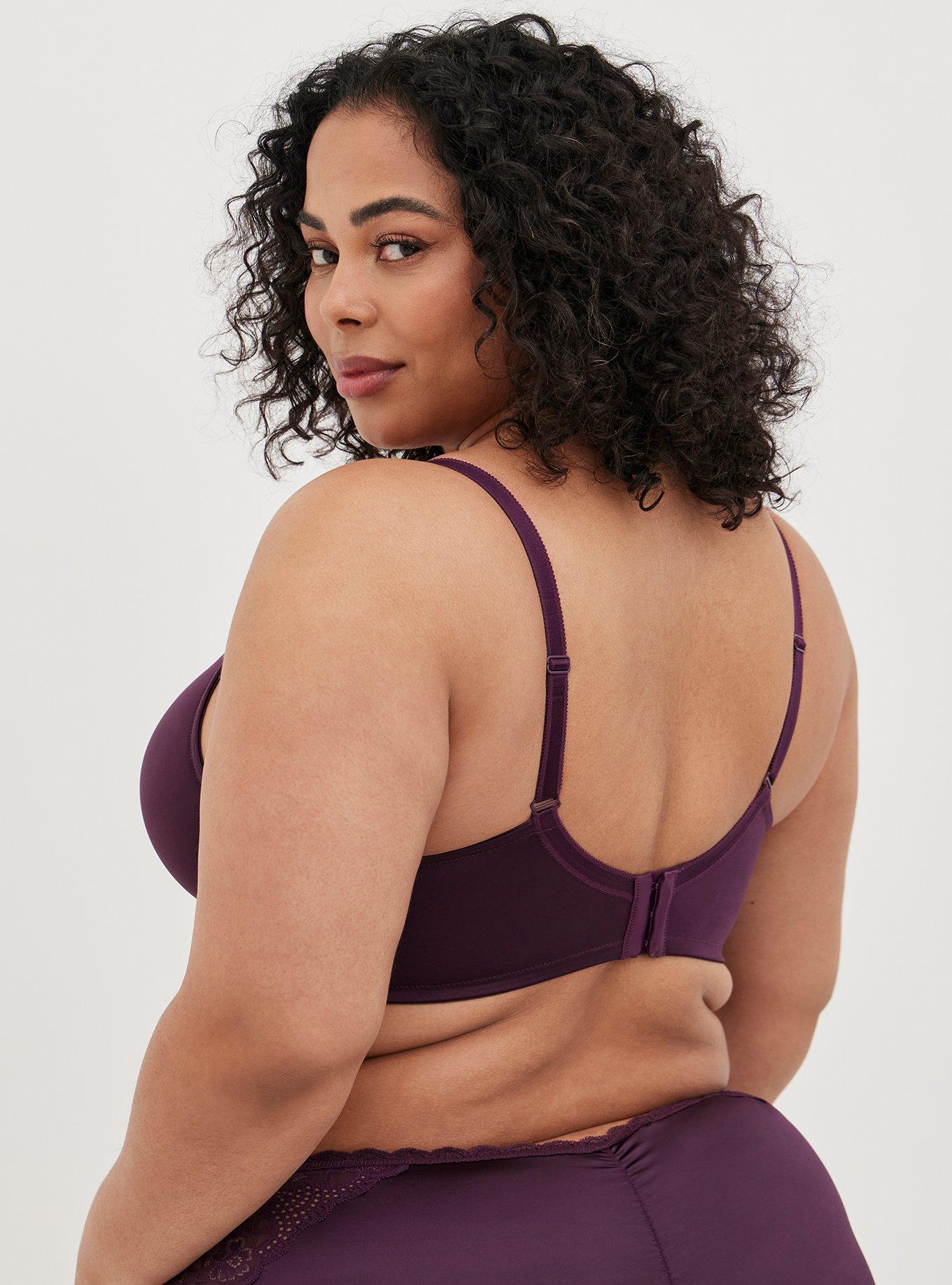 Perfect T-Shirt Bra, BLACKBERRY WINE, alternate