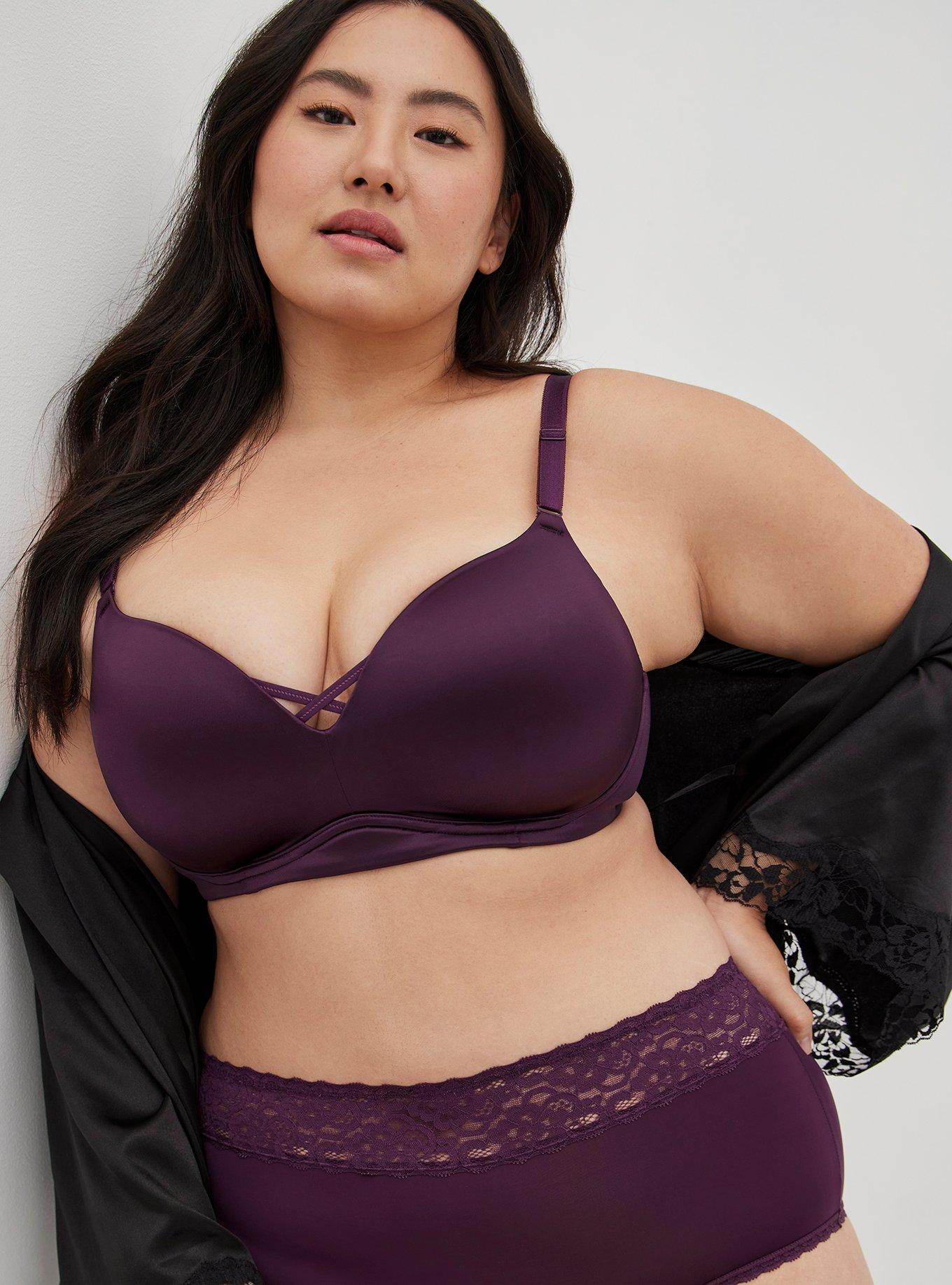 Torrid Wire-Free Push-Up Solid 360° Back Smoothing™ Bra - 13201739