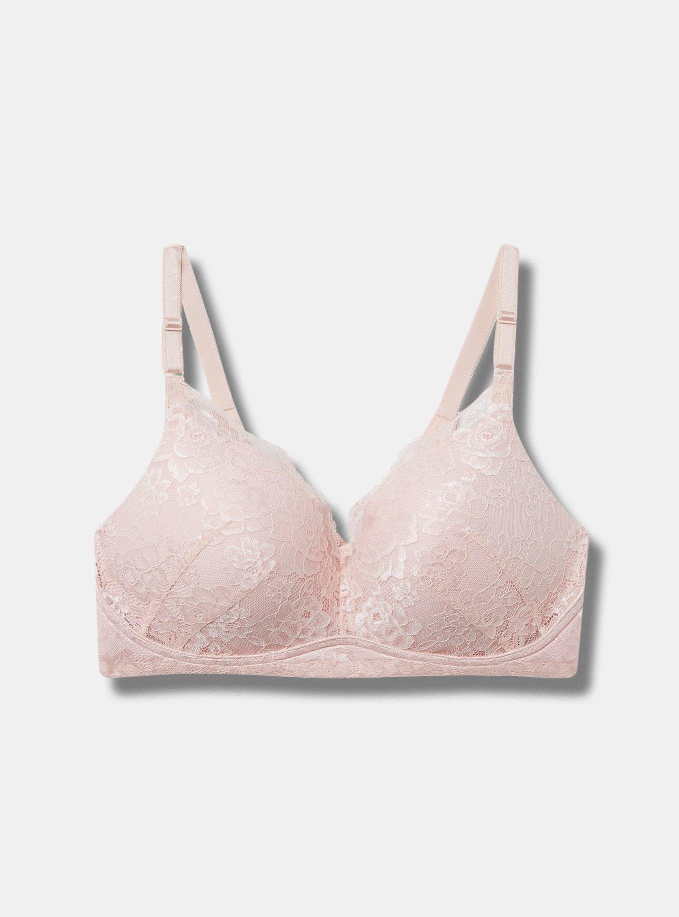 Buy Victoria's Secret PINK Dreamy Pink Lace Push Up T-Shirt Bra from Next  Finland