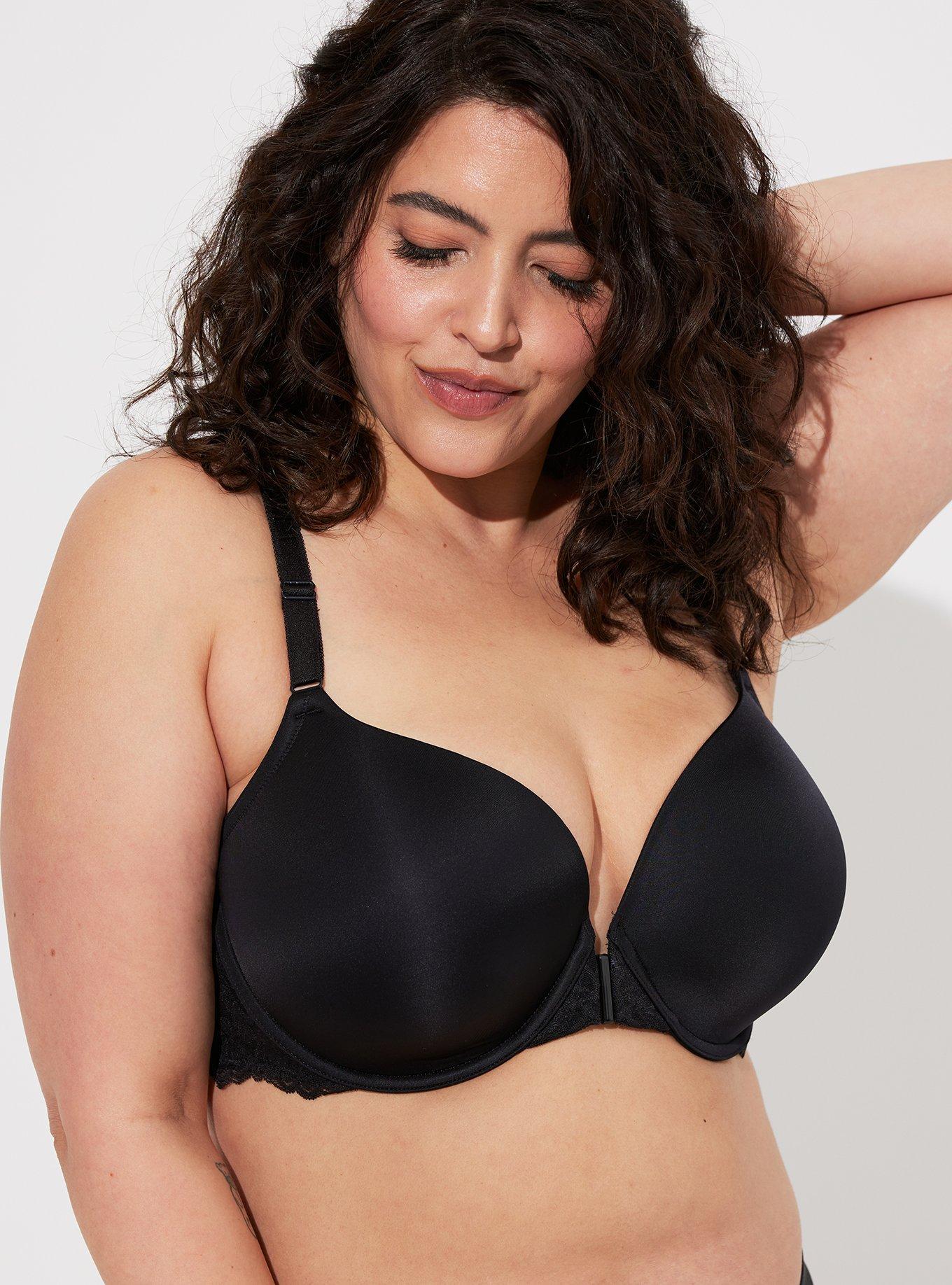 Lightly Lined Front-Close Full Coverage Bra