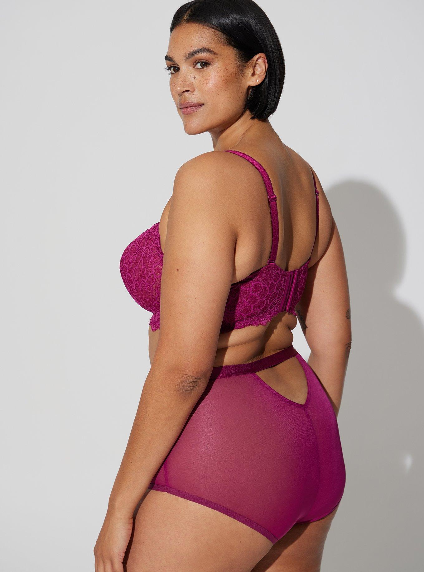 Torrid pink lace balconette - Gem