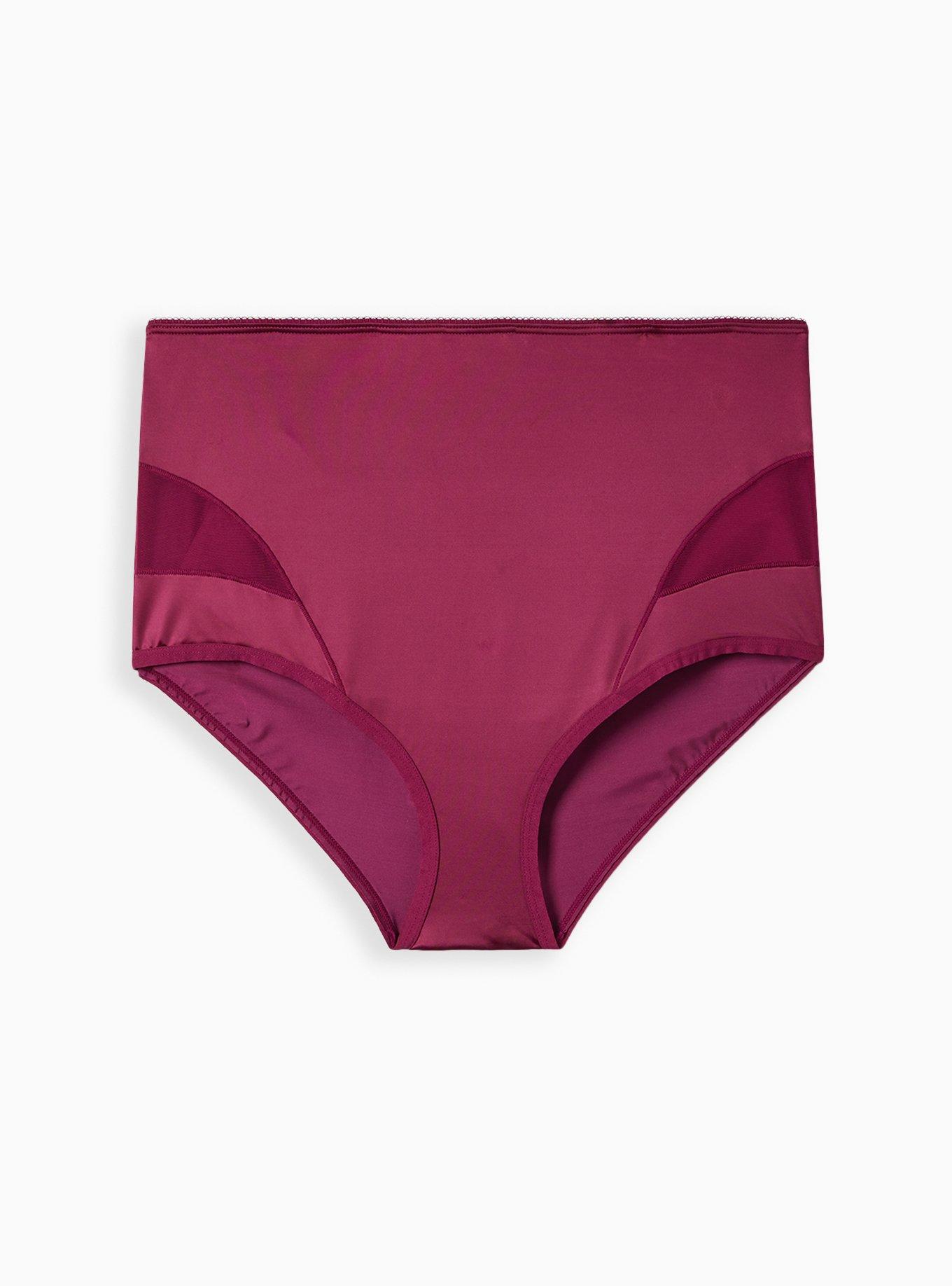 NWT TORRID Sexy Brief Pantie Underwear Sz 0X-1X-2X Pink Floral Print Lace