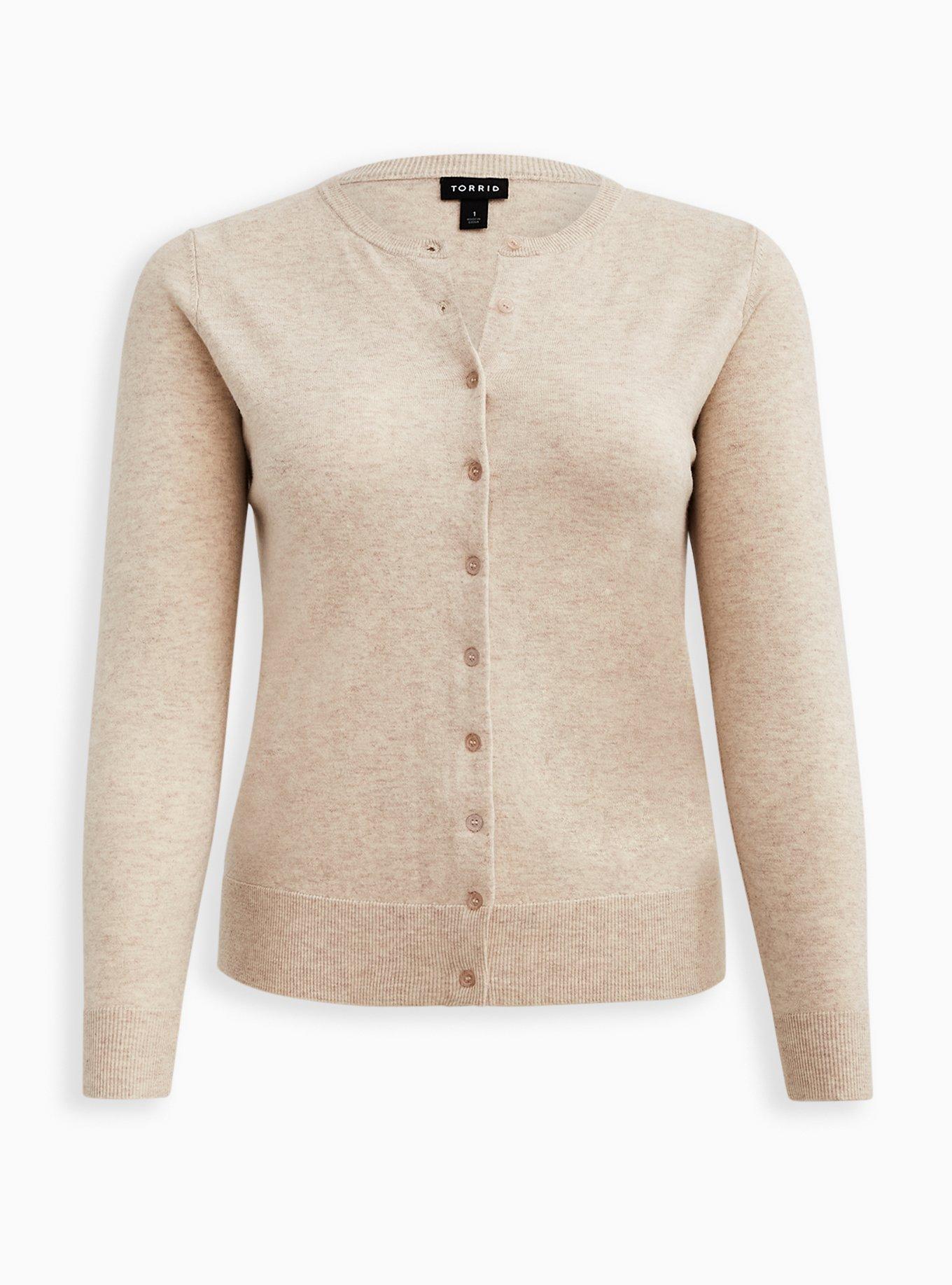 Everyday Plush Classic Cardigan Sweater, , hi-res