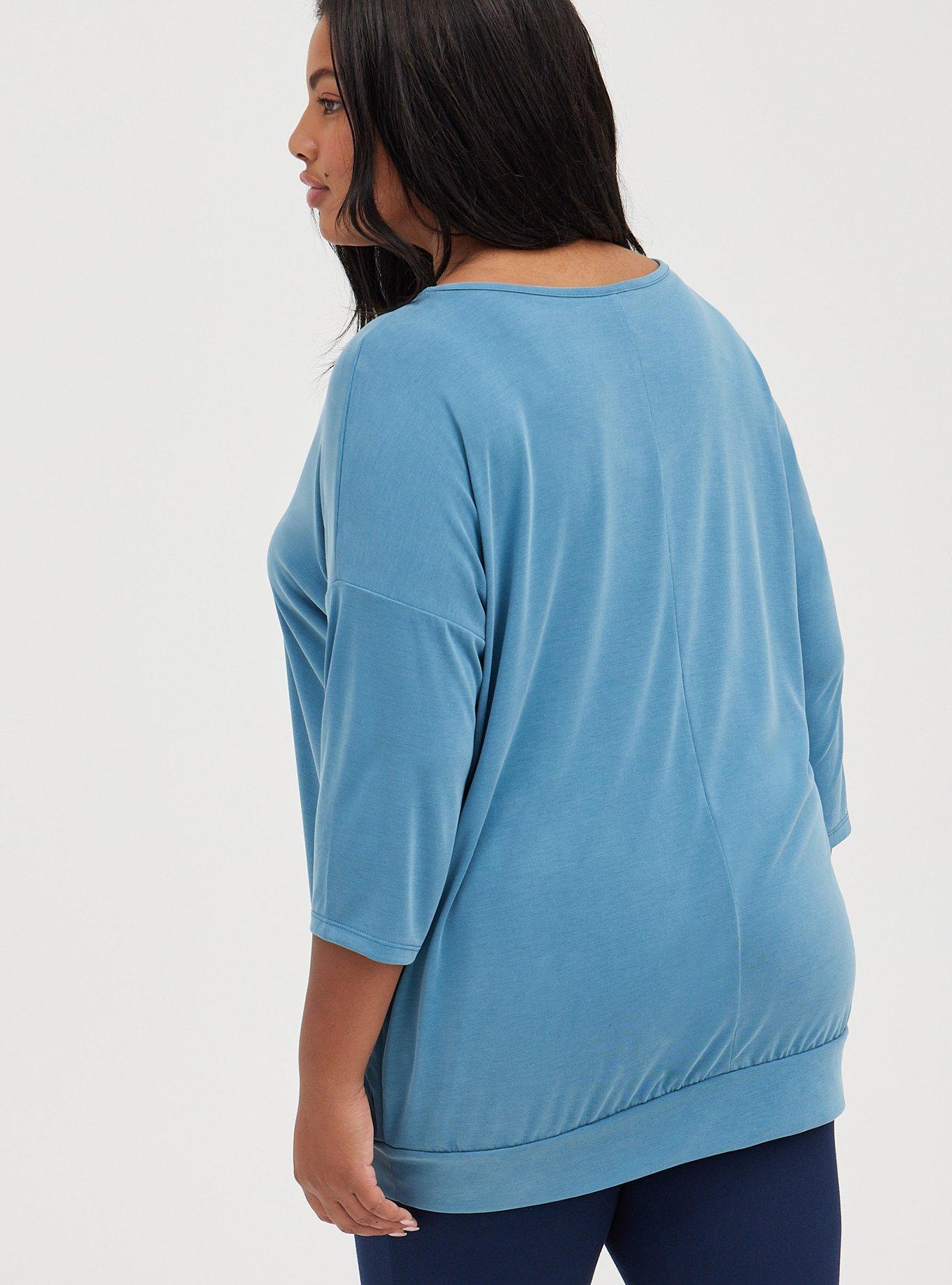 Plus Size - Knit Cupro Dolman Tee - Torrid