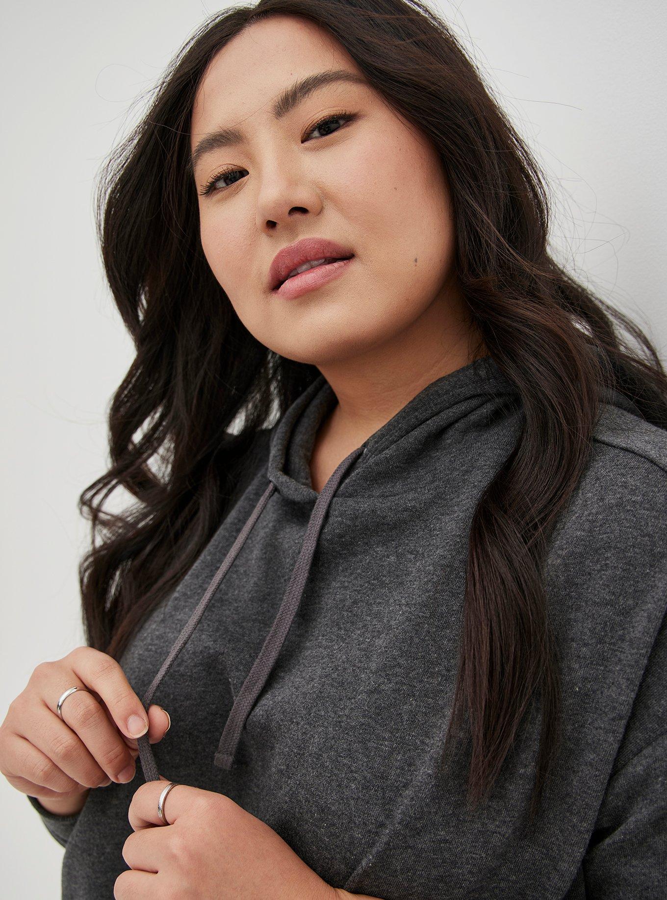 Drop Shoulder Hoodie - Grey – Hours