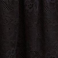 Bell-Sleeve Babydoll Top - Lace Black, DEEP BLACK, swatch