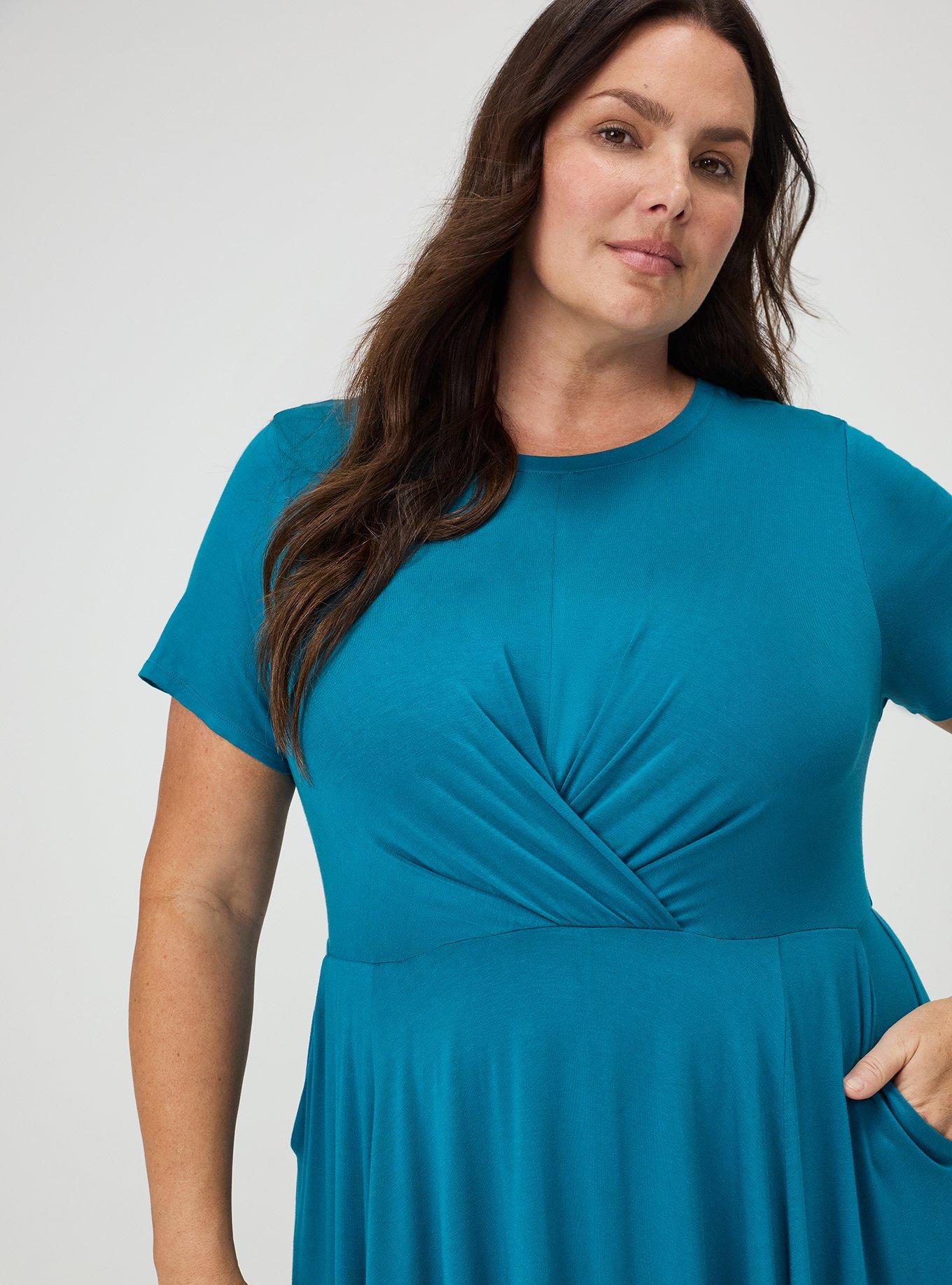 Skater Mini Dress, OCEAN DEPTHS, alternate