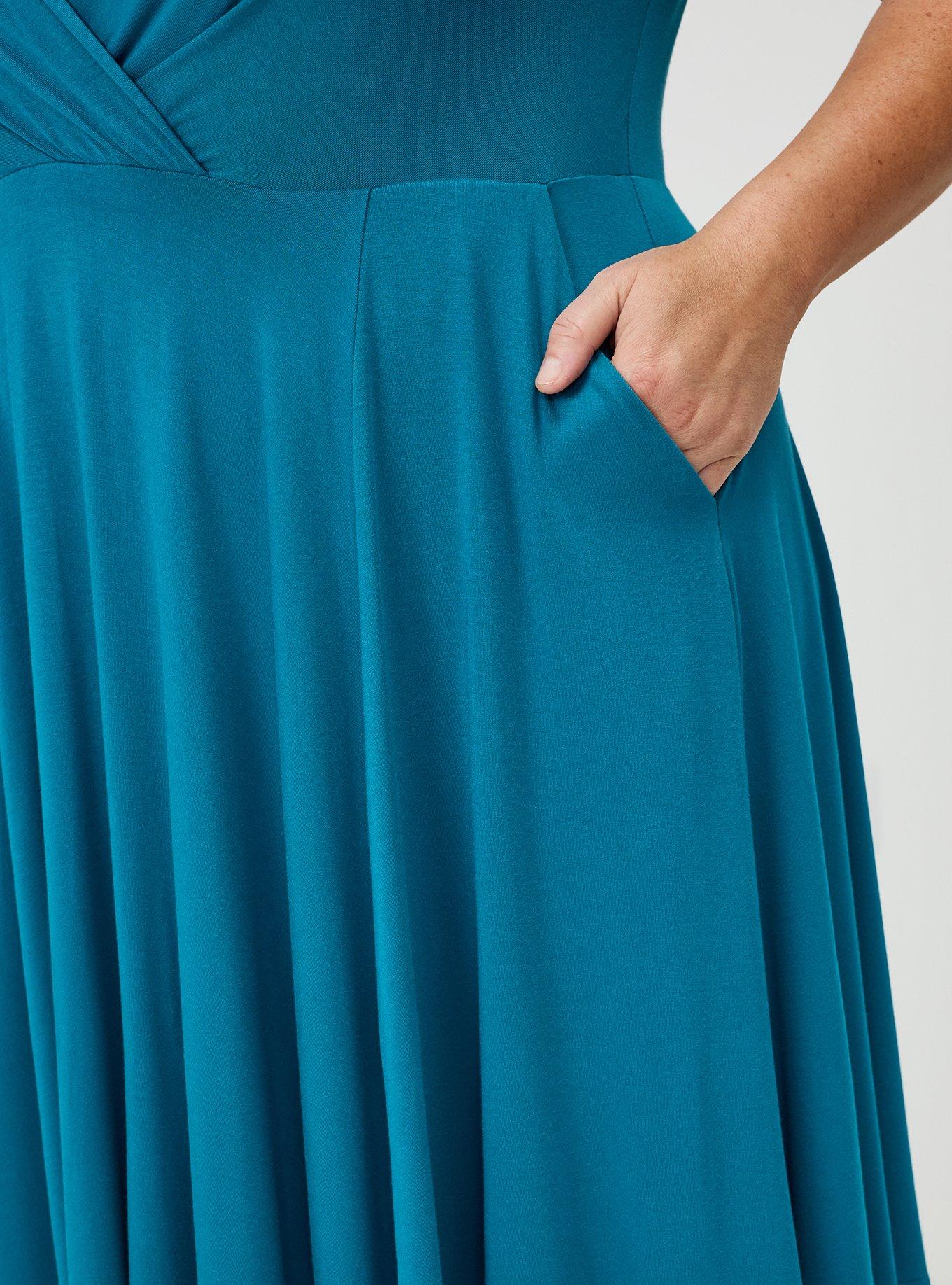 Skater Mini Dress, OCEAN DEPTHS, alternate