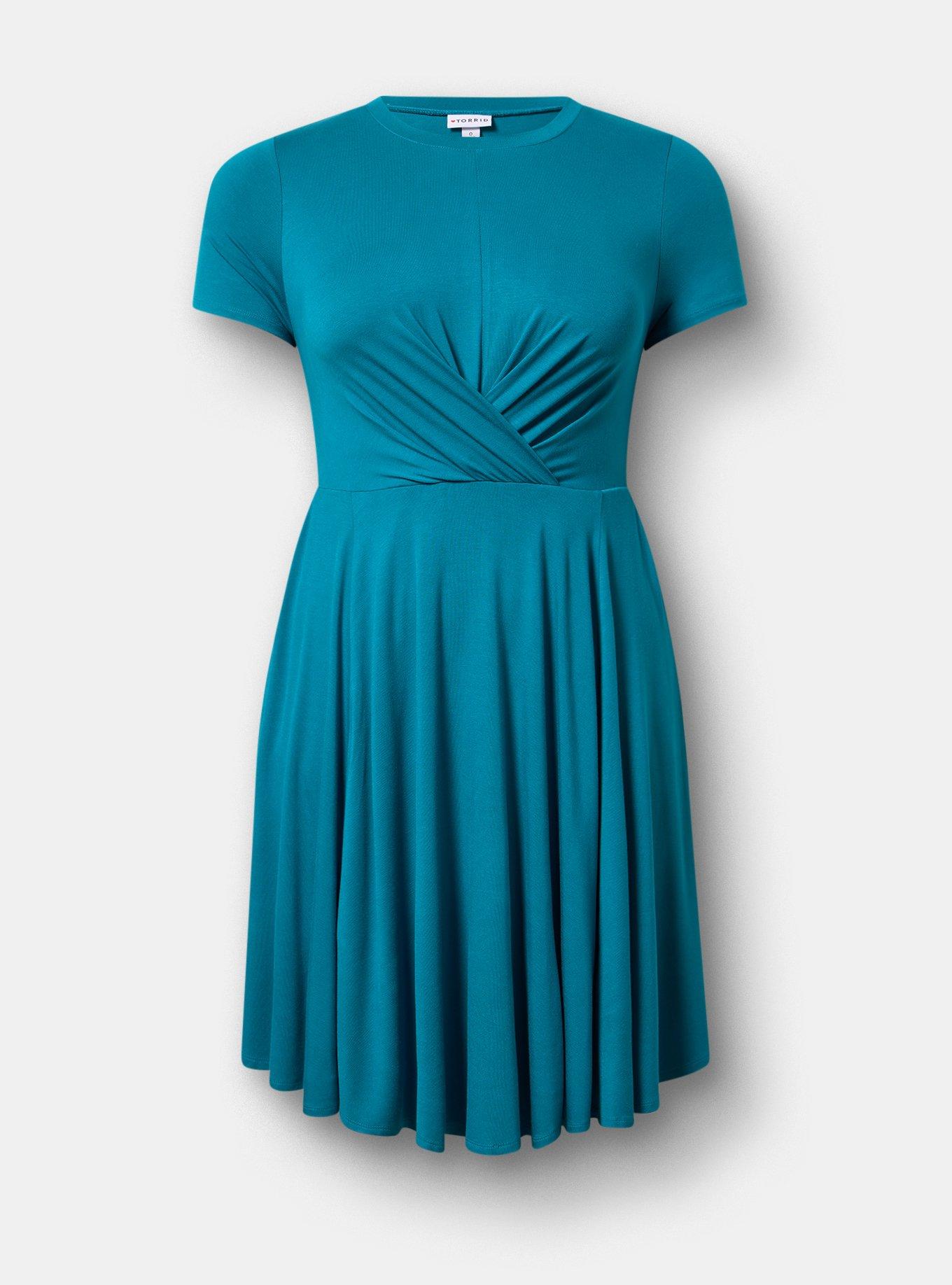 Plus Size - Skater Mini Dress - Torrid