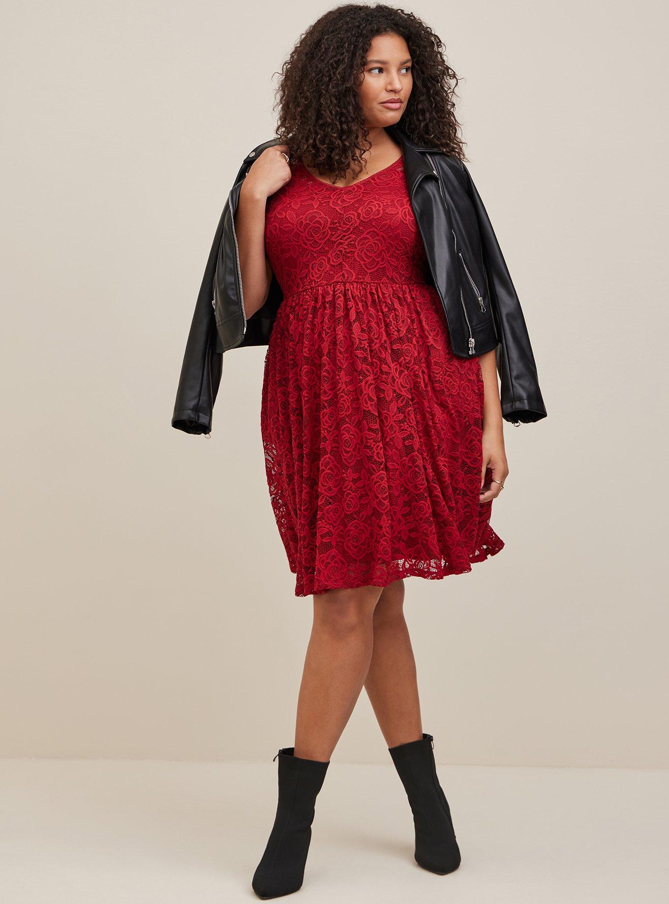 Torrid hotsell red dress