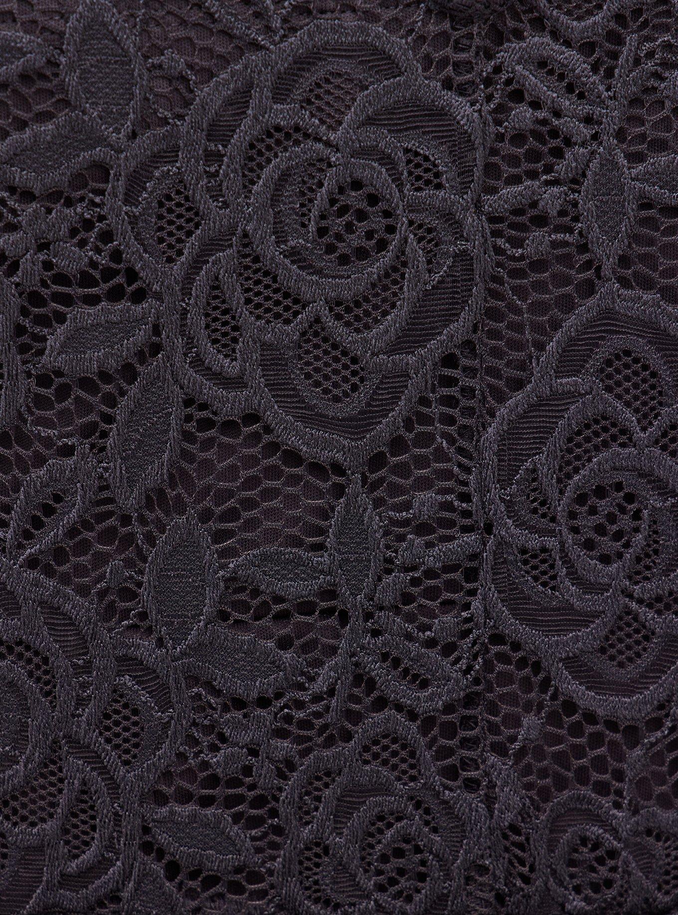 Mini Lace Skater Dress, NINE IRON, alternate
