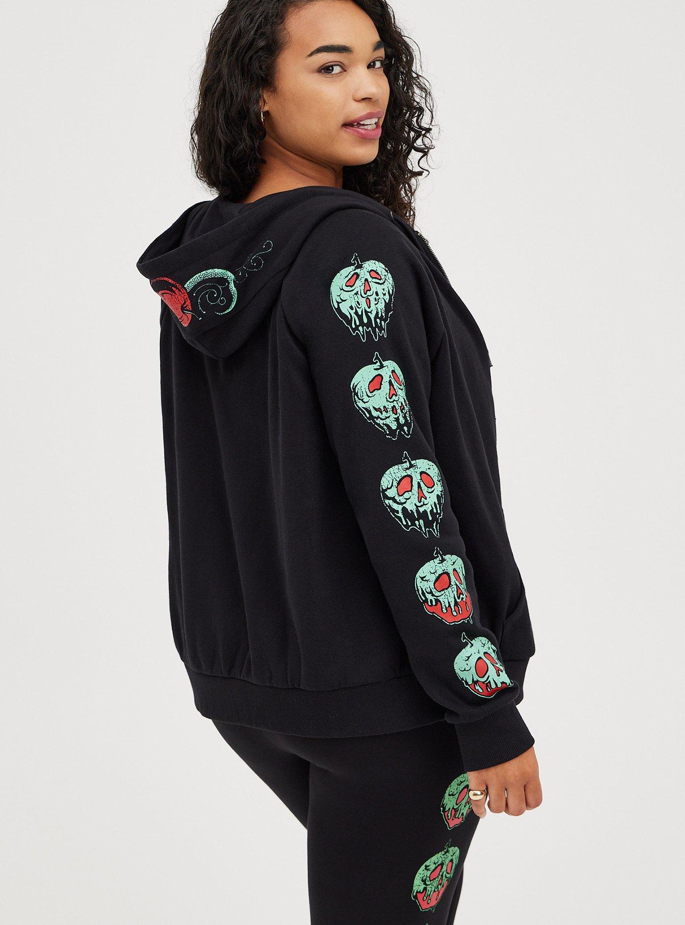 Torrid Disney villains poison apple zip outlet hoodie plus size