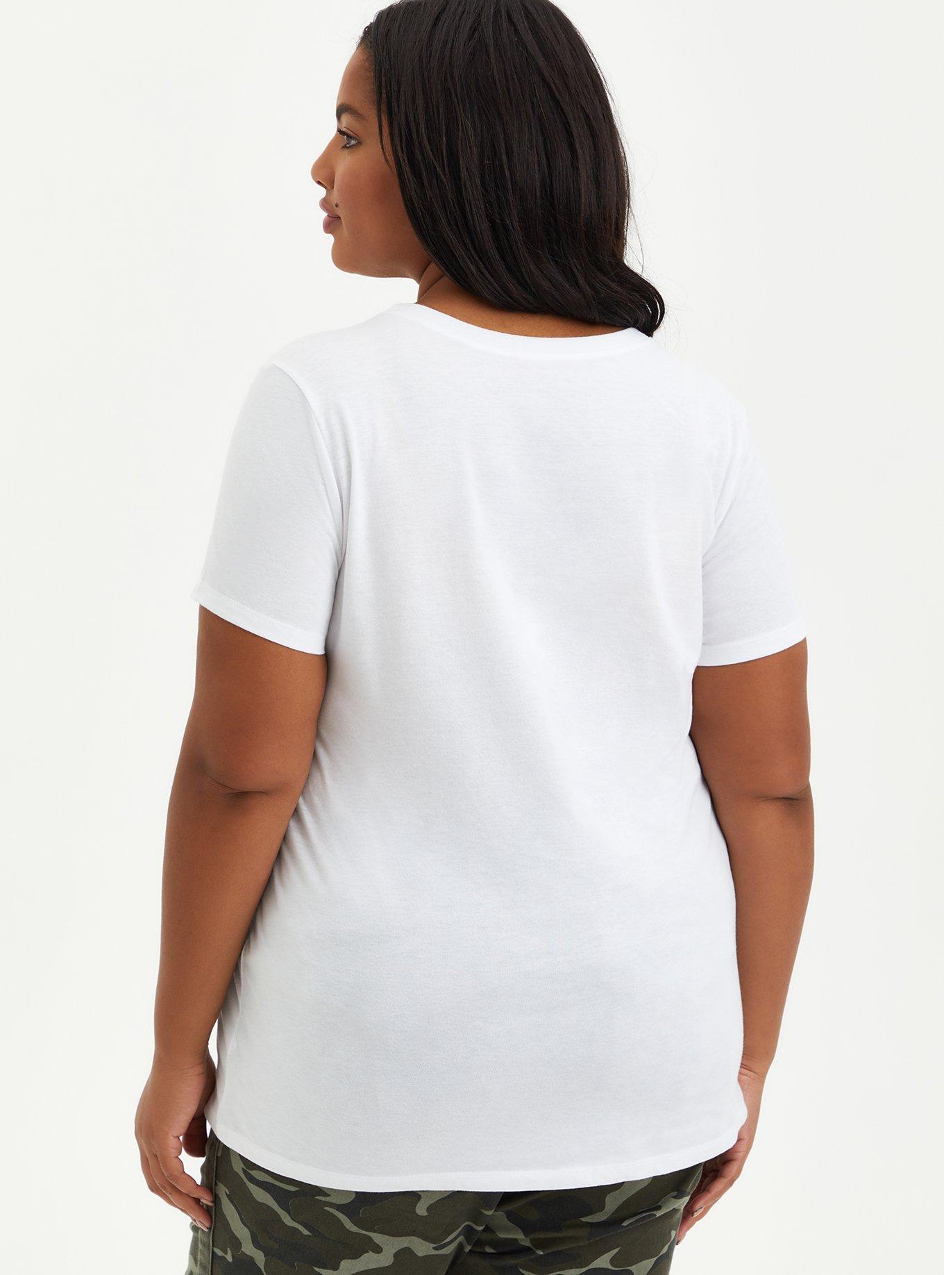 Slim Fit Crew Tee - Signature Jersey Sailor Moon White, BRIGHT WHITE, alternate