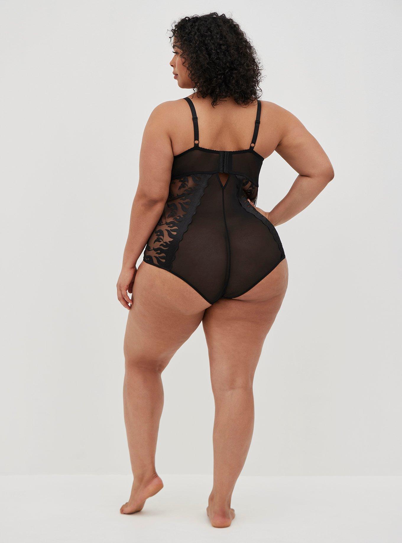 Black underwire bodysuit clearance