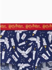 Harry Potter Seamless Boyshort Panty - Cotton Hedwig Navy Blue, MULTI, alternate
