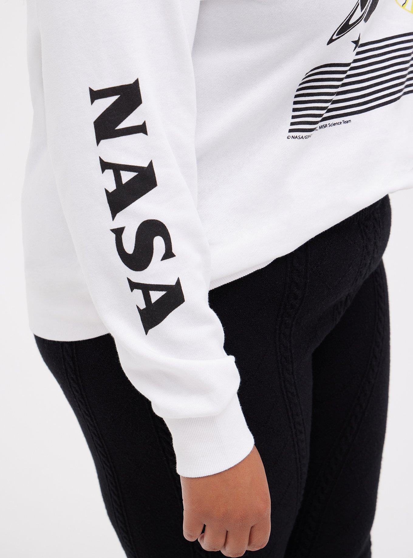 Sweatshirt - Cozy Fleece Nasa White, BRIGHT WHITE, alternate