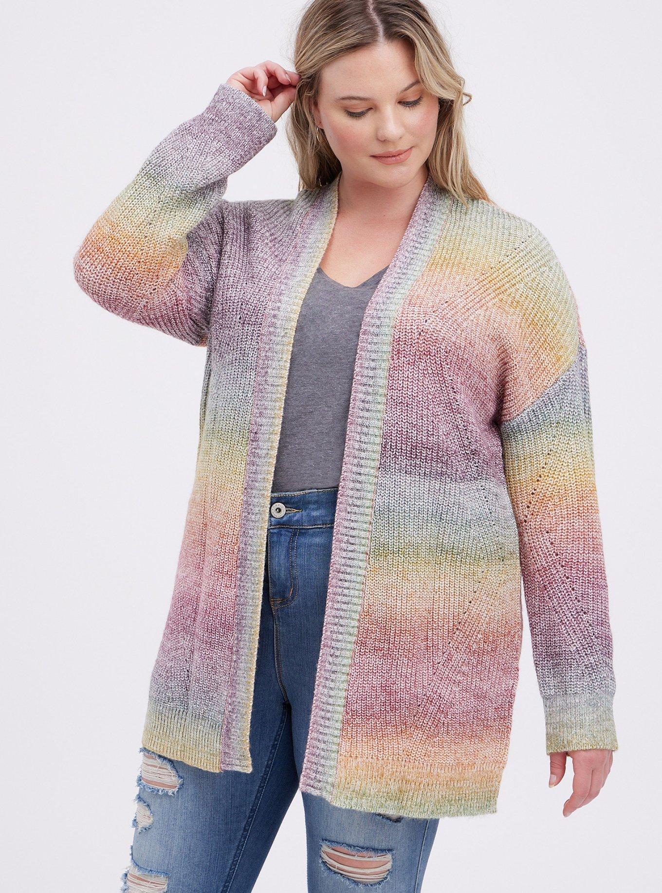 Plus Size - Chunky Cardigan Open Front Sweater - Torrid