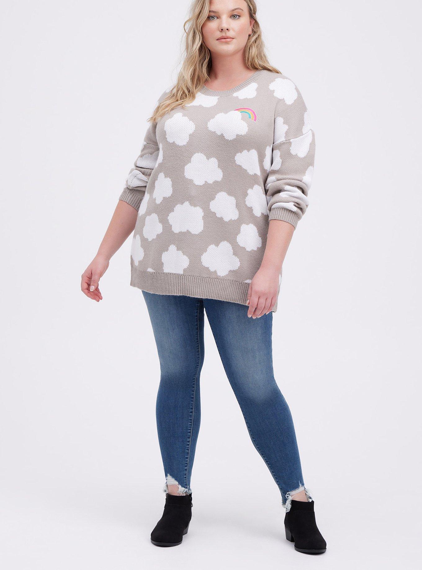 Plus Size - Ribbed Pullover Peplum Tank Sweater - Torrid