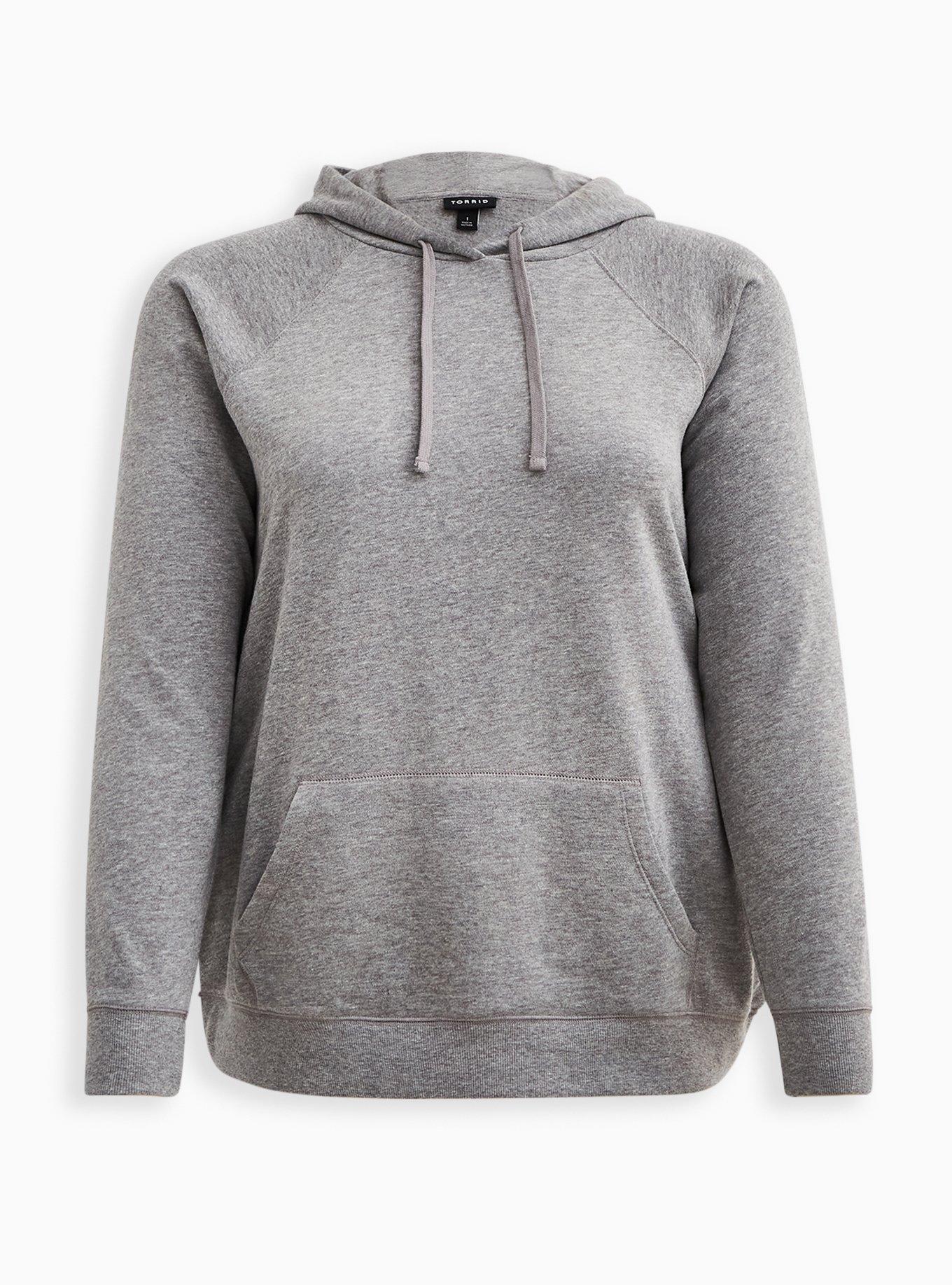 Classic Fit Cozy Fleece Raglan Hoodie