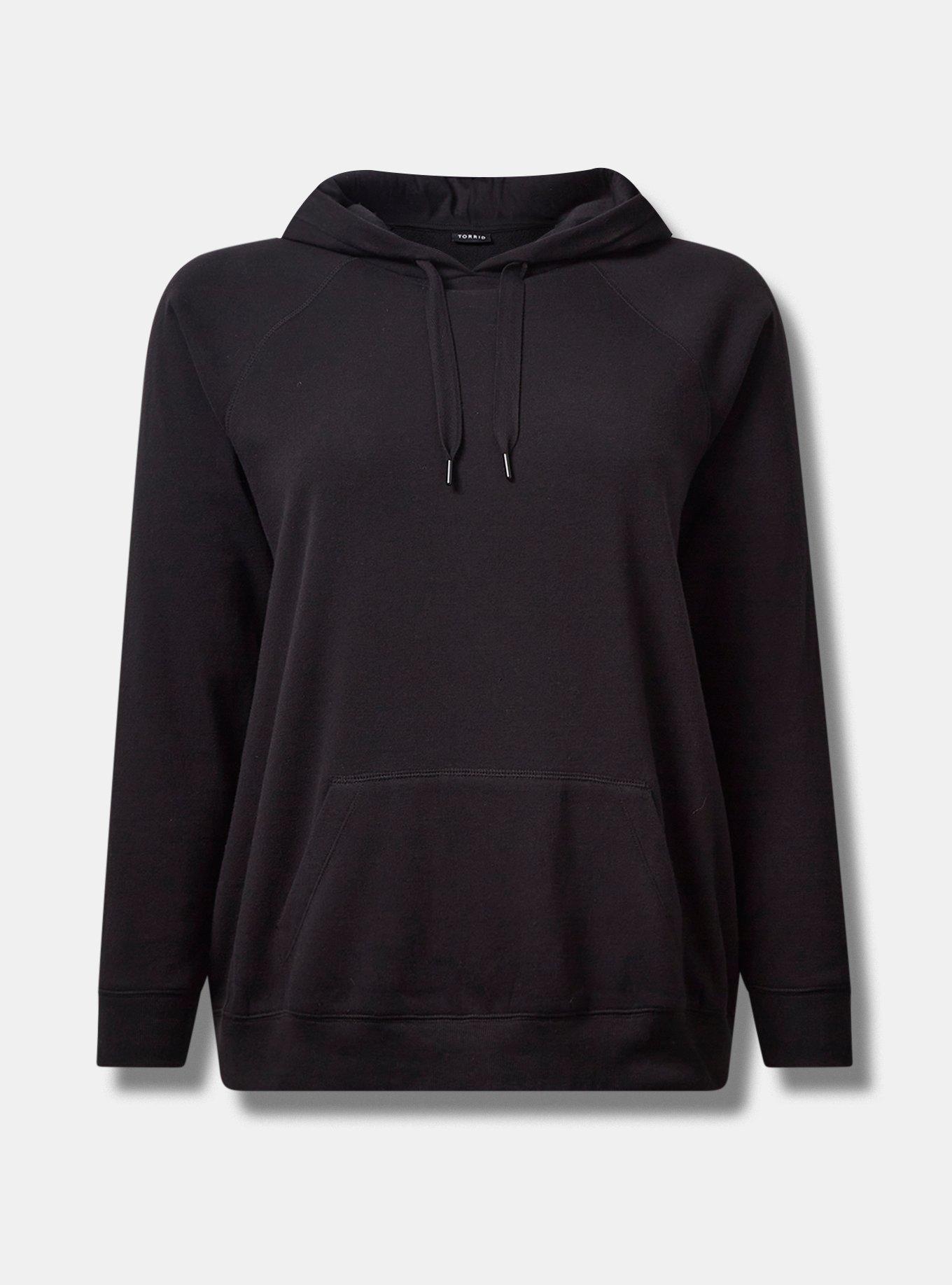 Classic Fit Cozy Fleece Raglan Hoodie