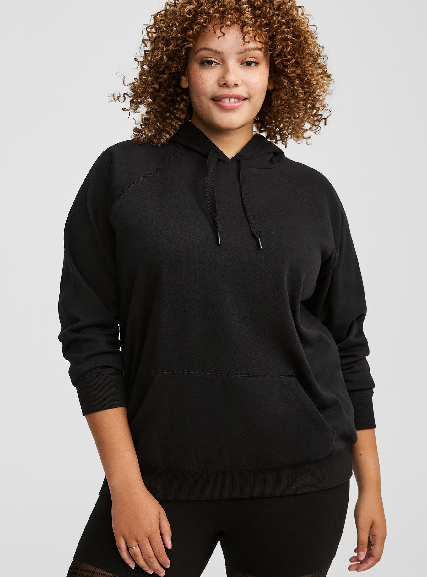 Plus Size - Pullover Hoodie - Cozy Fleece Resting Grinch Face - Torrid