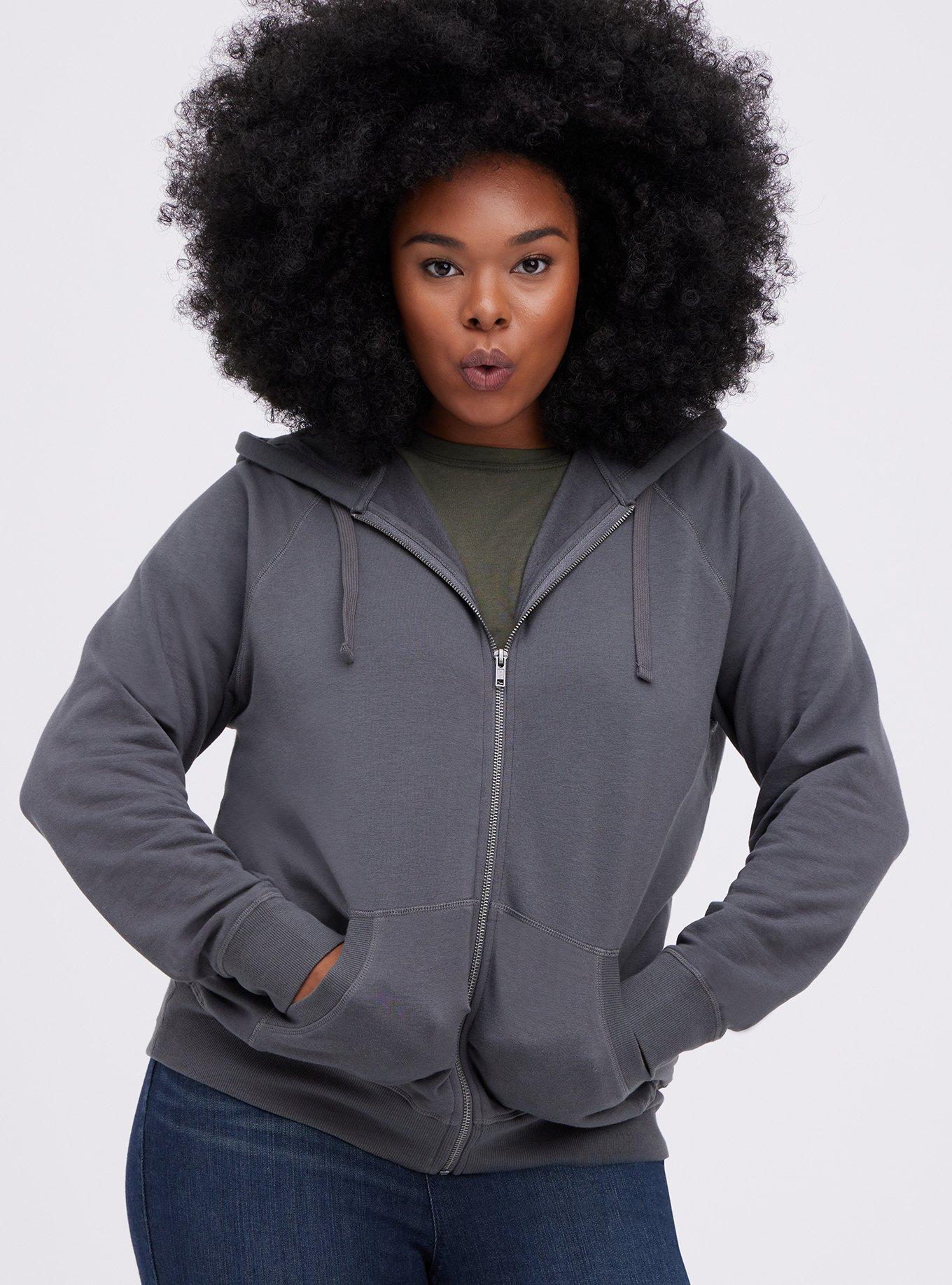 Torrid zip 2025 up hoodie