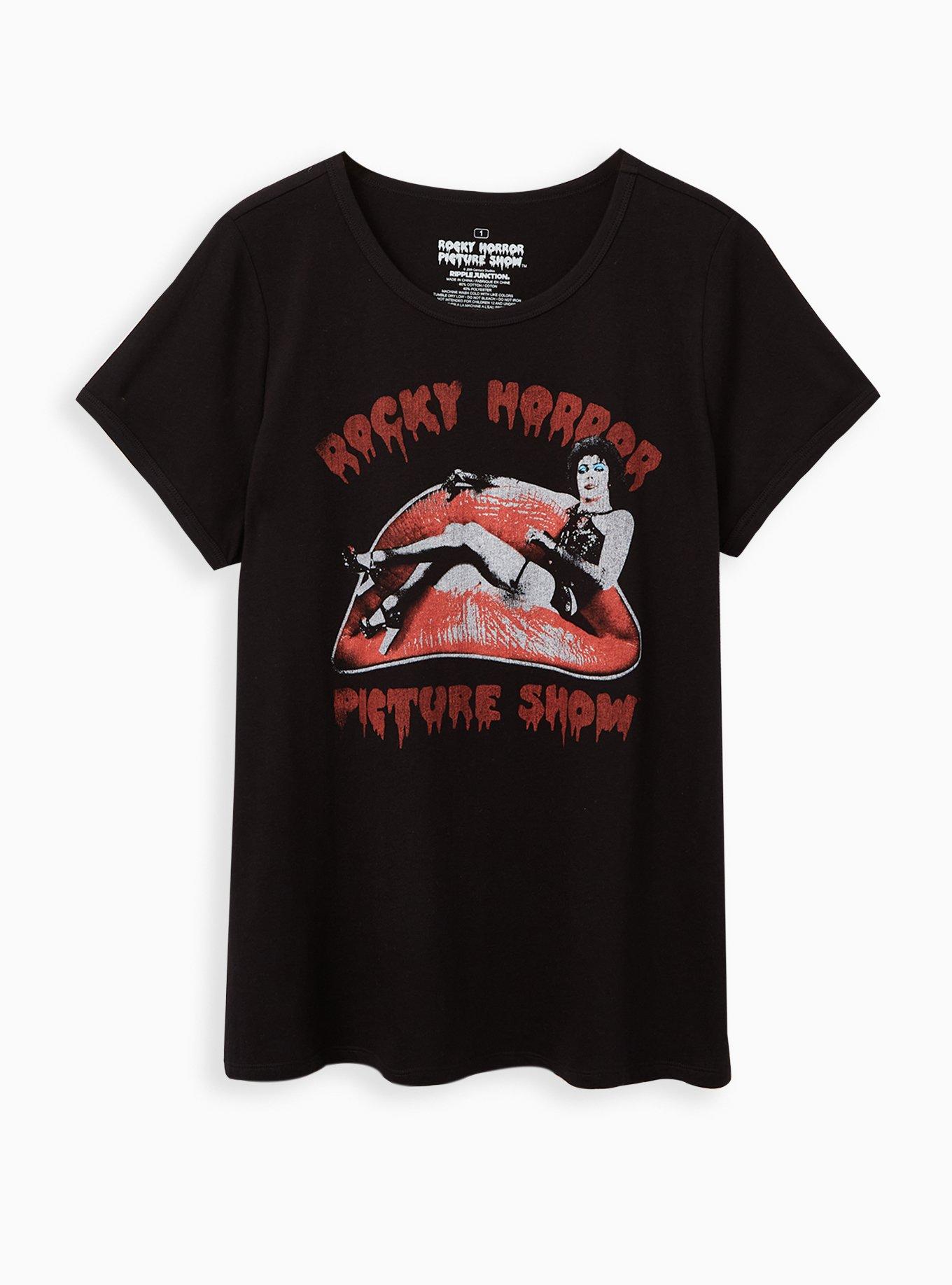Classic Fit Ringer Tee - Rocky Horror Black , , hi-res