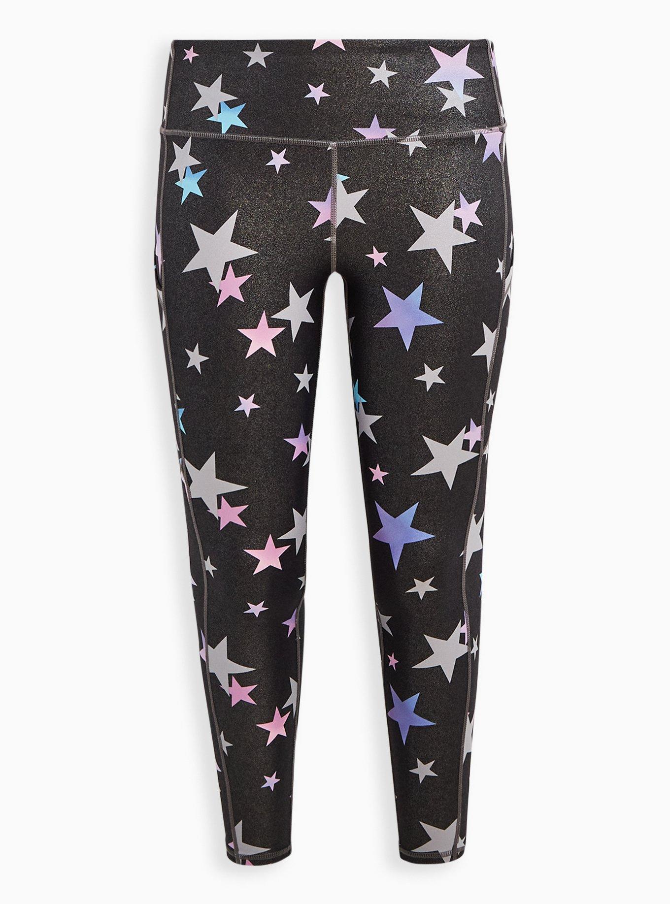 Leggings with stars on side hotsell