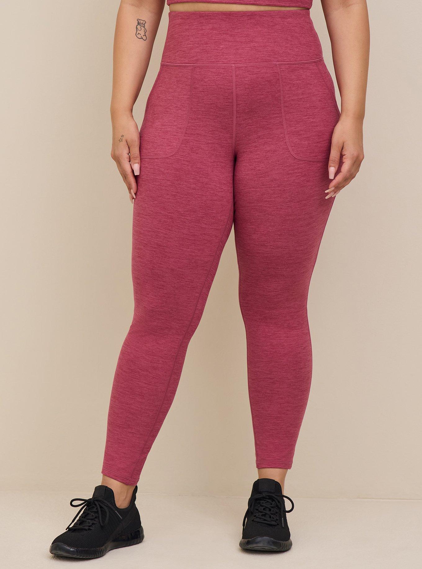 Plus Size - Super Soft Performance Jersey Full Length Active Legging With  Patch Pocket - Torrid