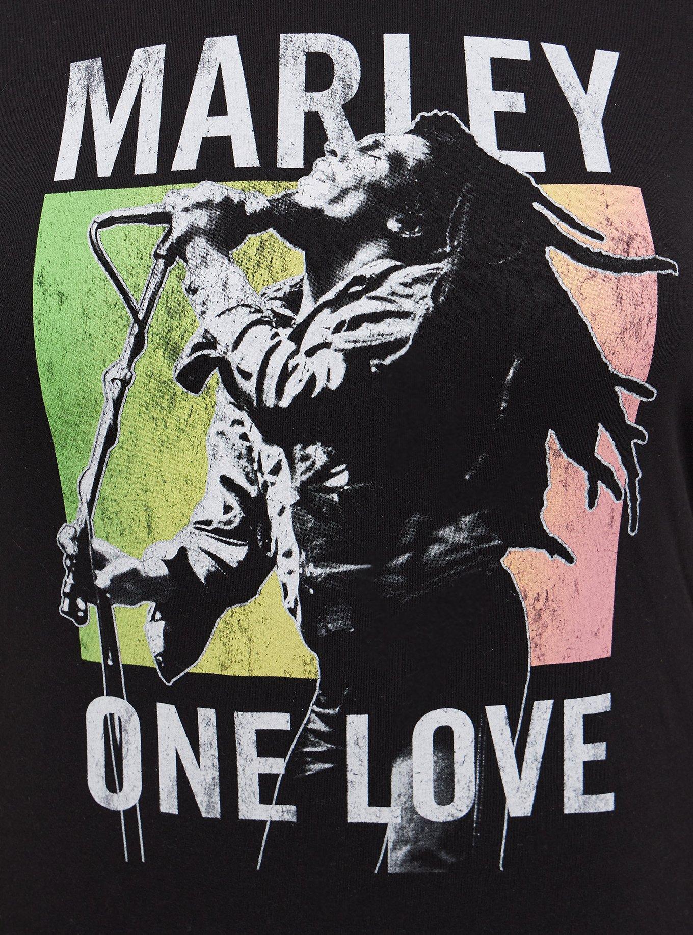 Tunic Tee - Bob Marley Black, , alternate