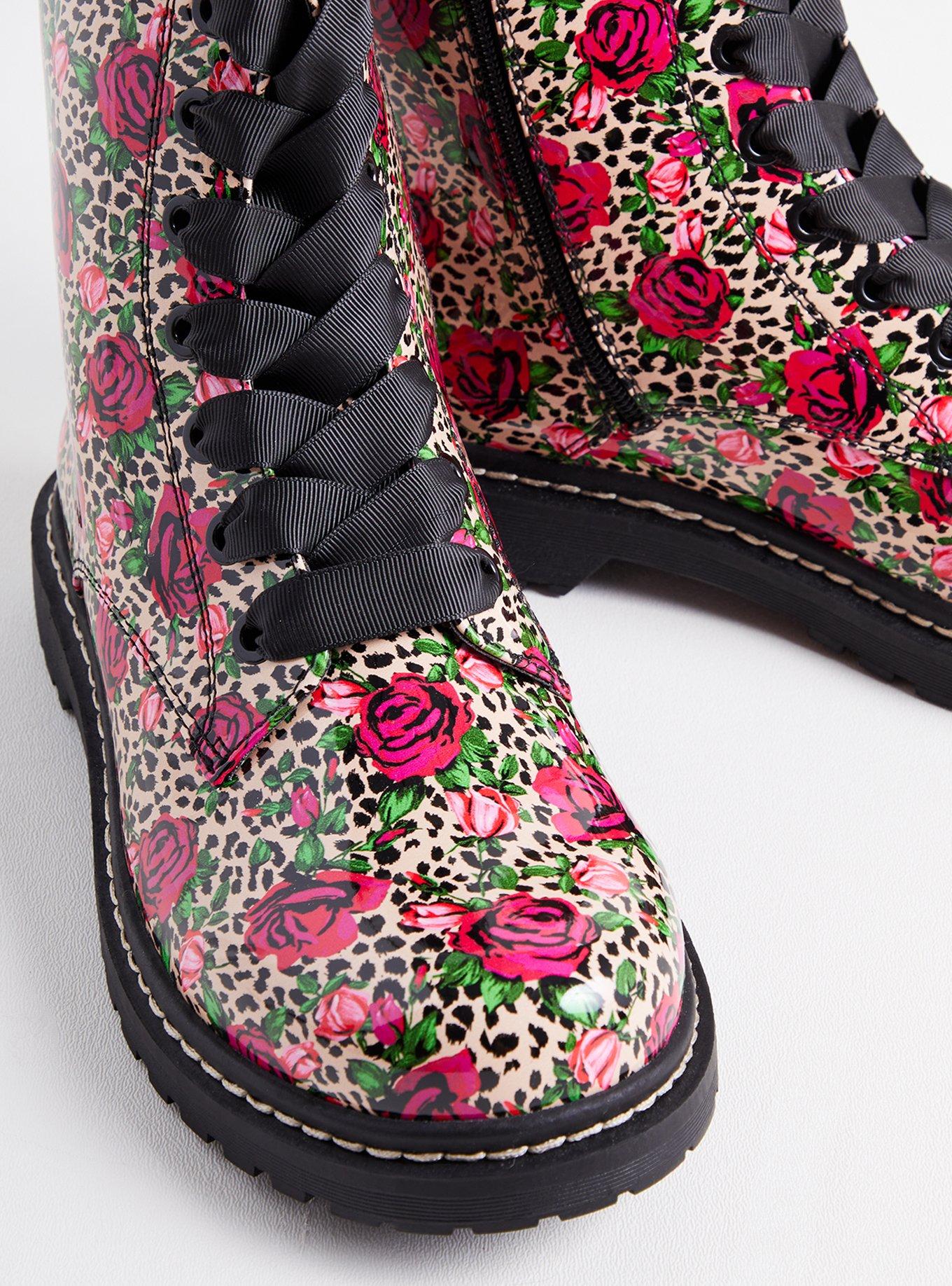 Betsey johnson hot sale leopard boots