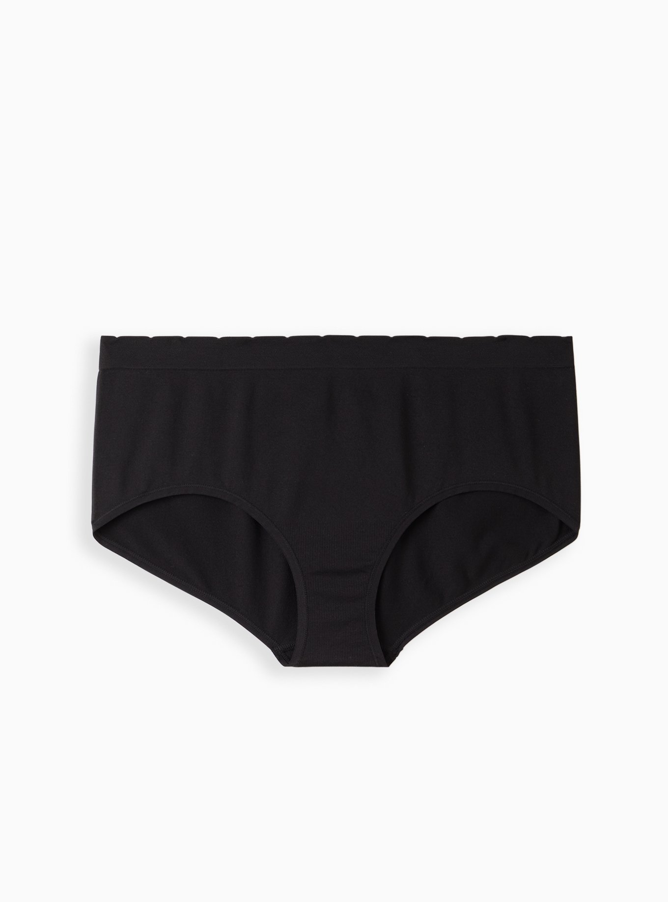 Culotte Cheeky Victoria's Secret - Noir, Velours, Taille L, Neuve Sans étiquette (emballage En Ligne)
