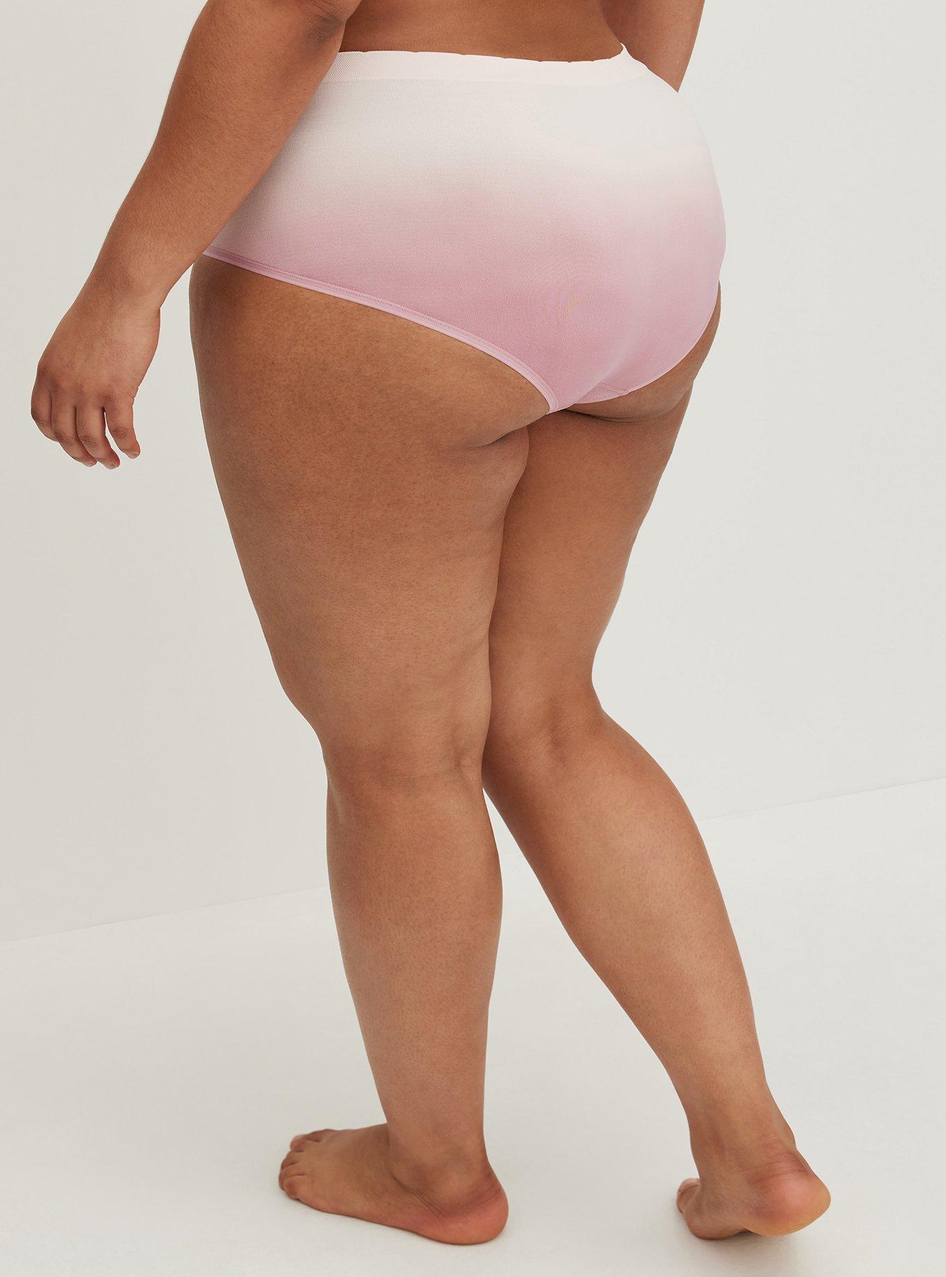 Pink seamless cheeky clearance panty