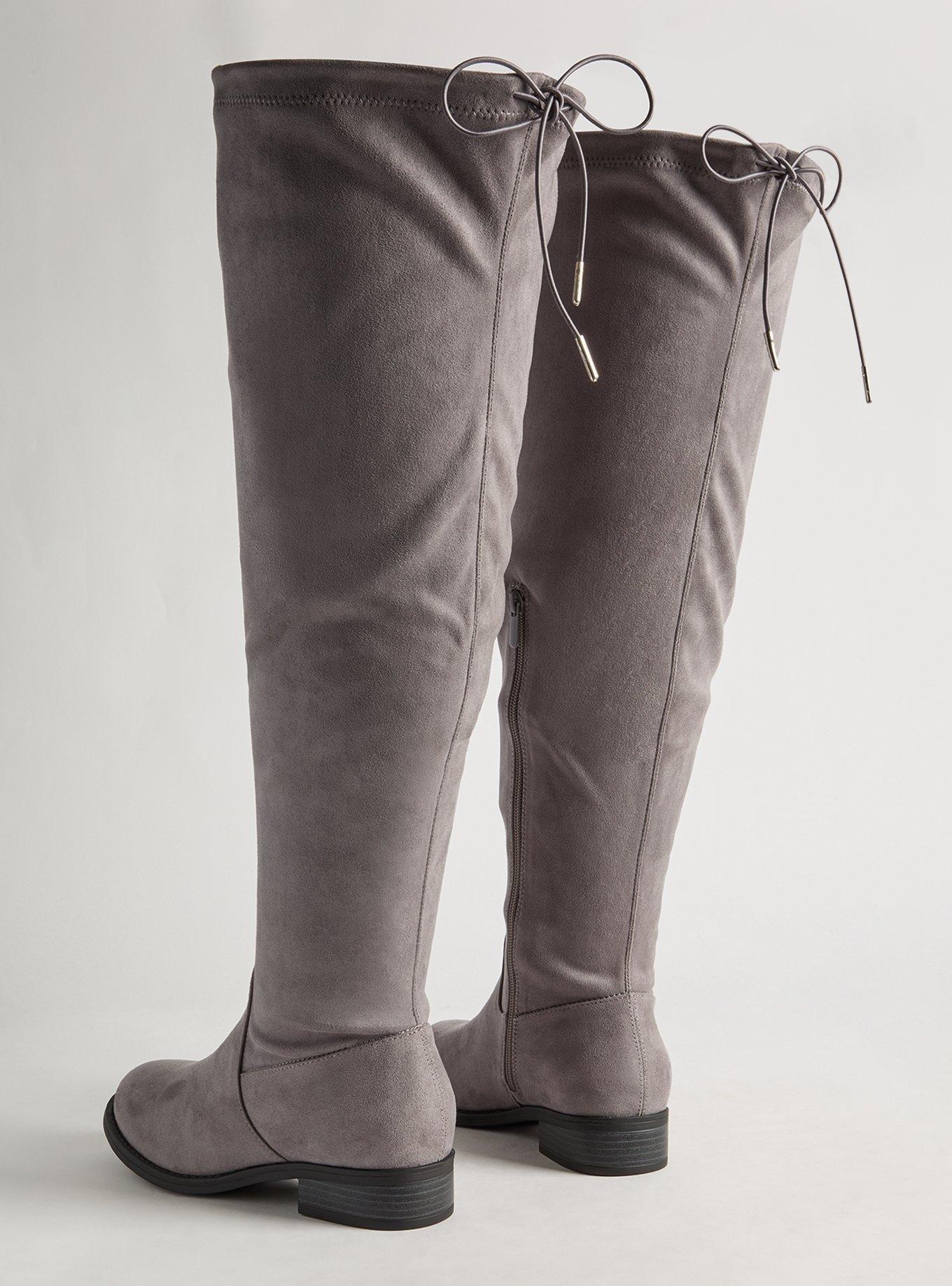 Stretch Flat Over The Knee Boot (WW)