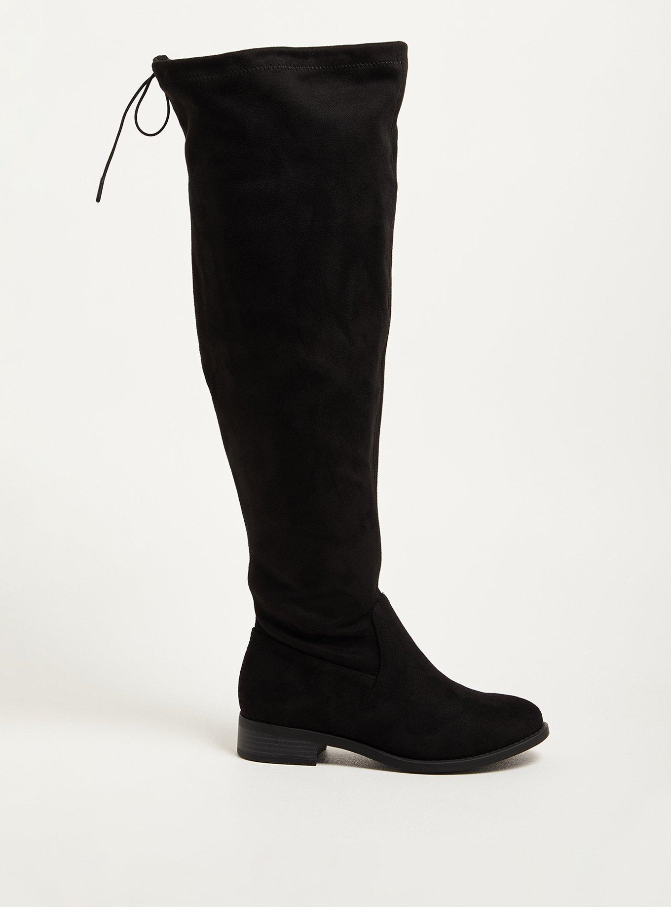 Plus Size - Stretch Flat Over The Knee Boot (WW) - Torrid