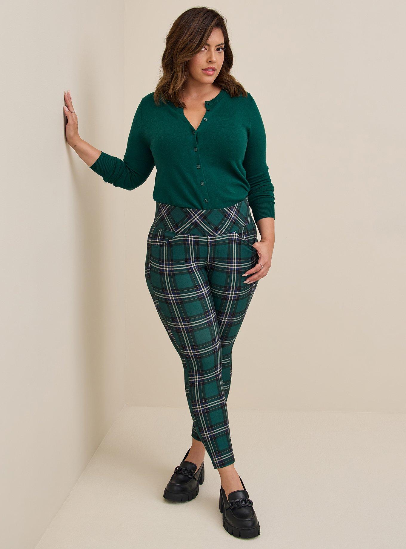 Plus Size - Pocket Pixie Skinny Studio Luxe Ponte High-Rise Pant